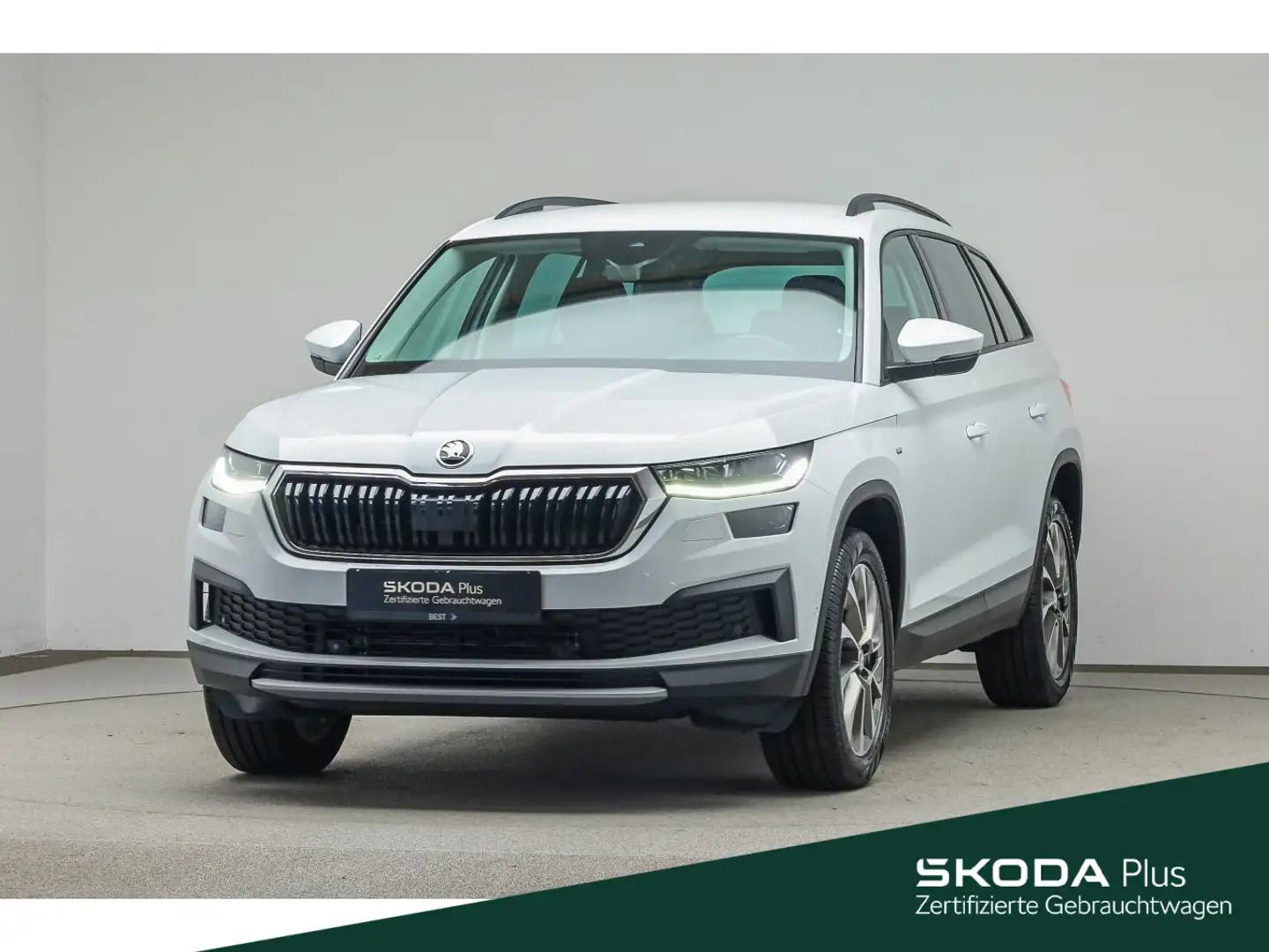 Skoda Kodiaq 1.5 TSI DSG CLEVER*7-SITZER*AHK*NAVI*LED Blanc - 1