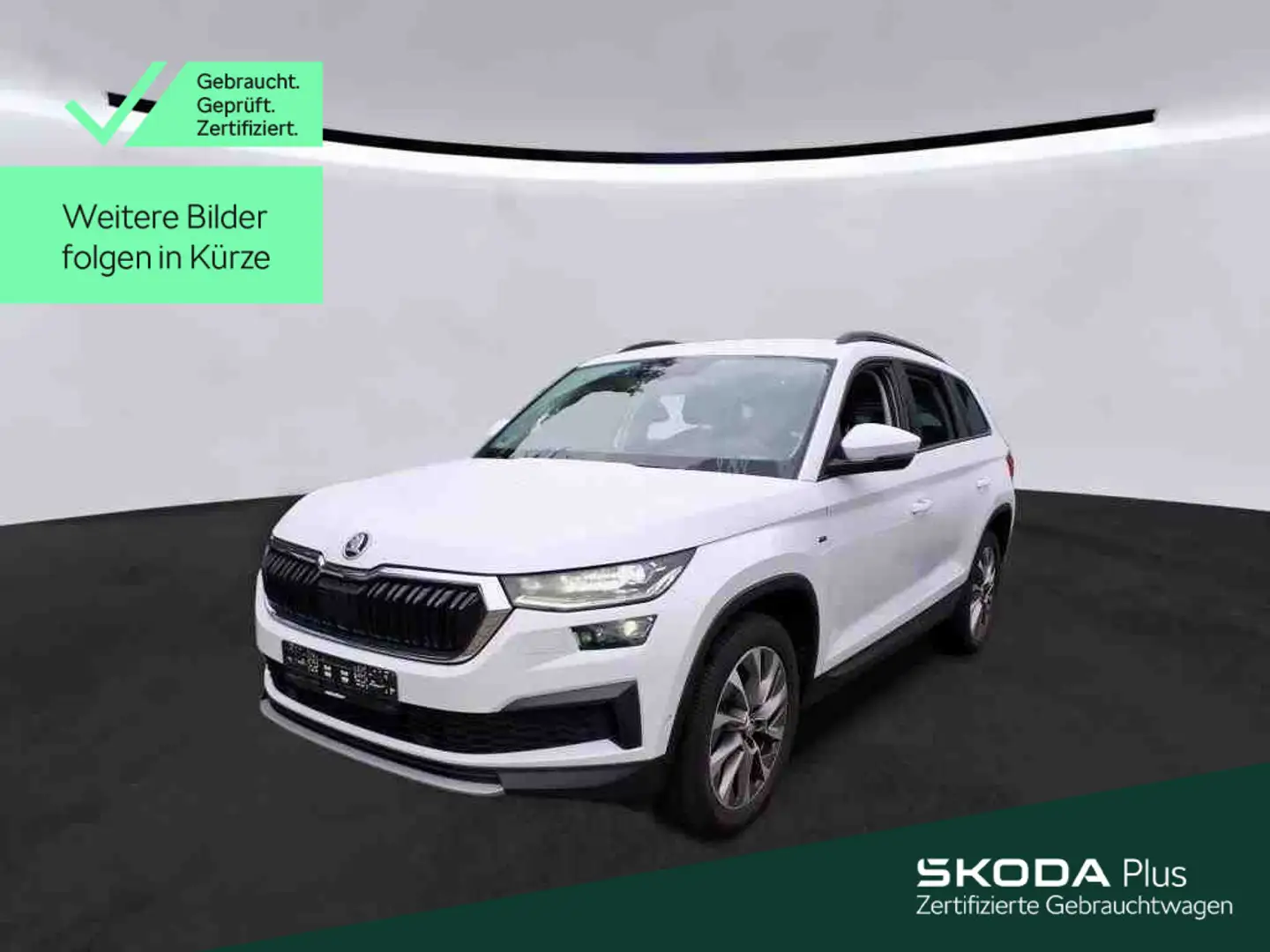 Skoda Kodiaq 1.5 TSI DSG CLEVER*7-SITZER*AHK*NAVI*LED* Weiß - 1