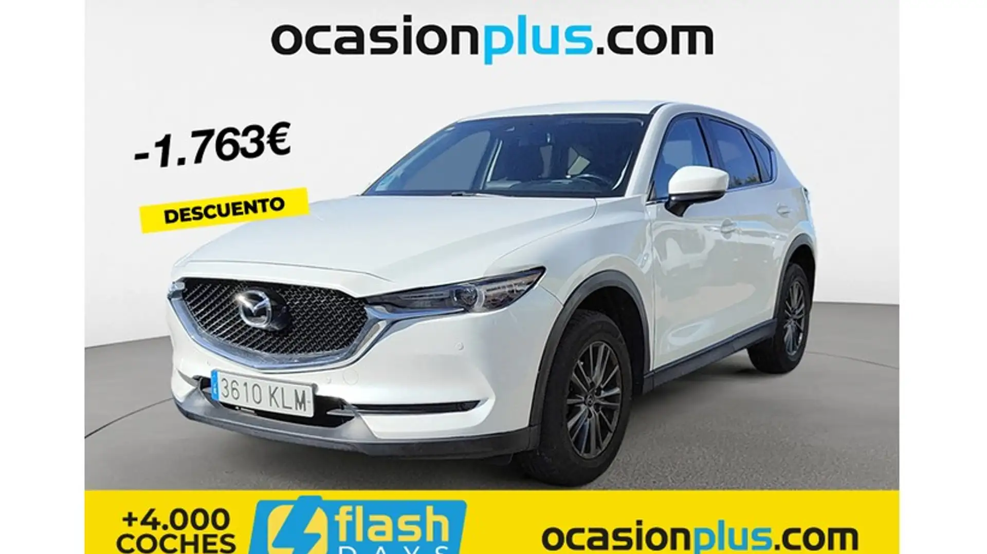 Mazda CX-5 2.2D Evolution 2WD Aut. 110Kw Blanco - 1