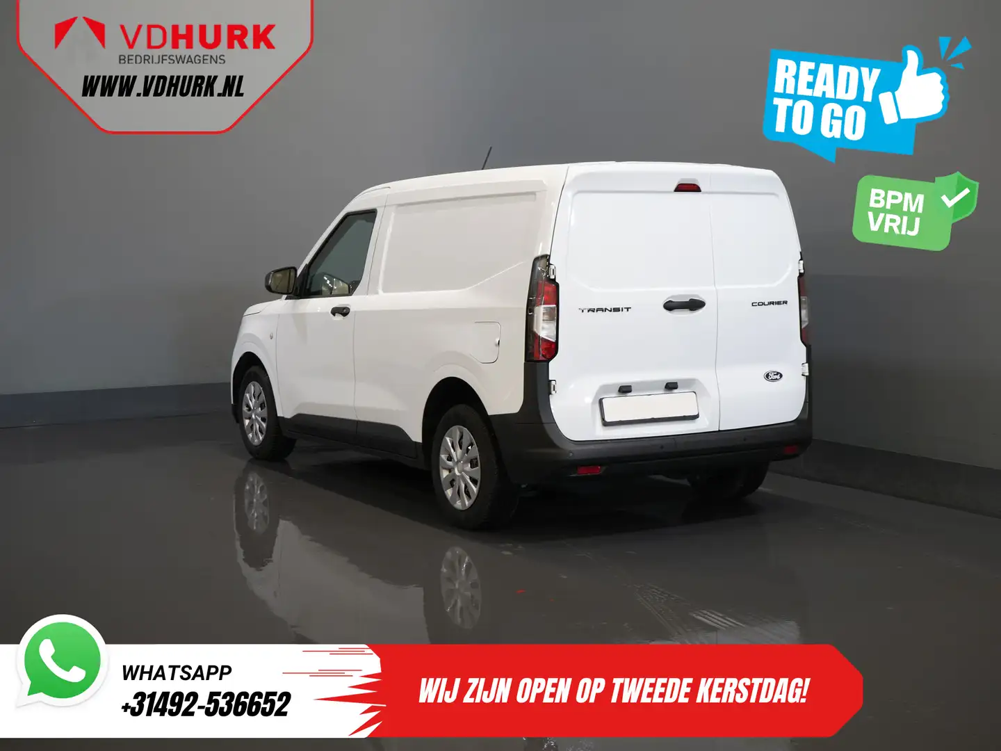 Ford Transit Courier 1.0 Trend 100 pk BENZINE BPM VRIJ! Garantie 05-202 Blanc - 2