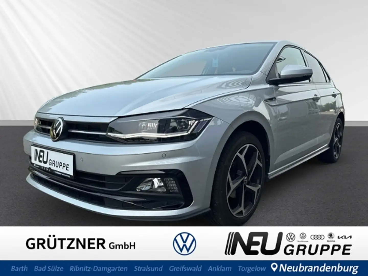 Volkswagen Polo 1.0 TSI United Klima, WP, ACC, EPH,elektr. FH, FB Zilver - 1