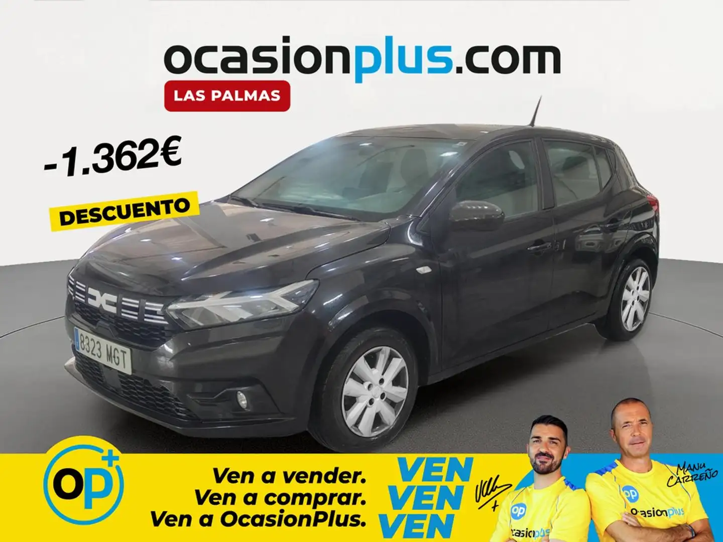 Dacia Sandero TCe Expresion 67kW Negro - 1