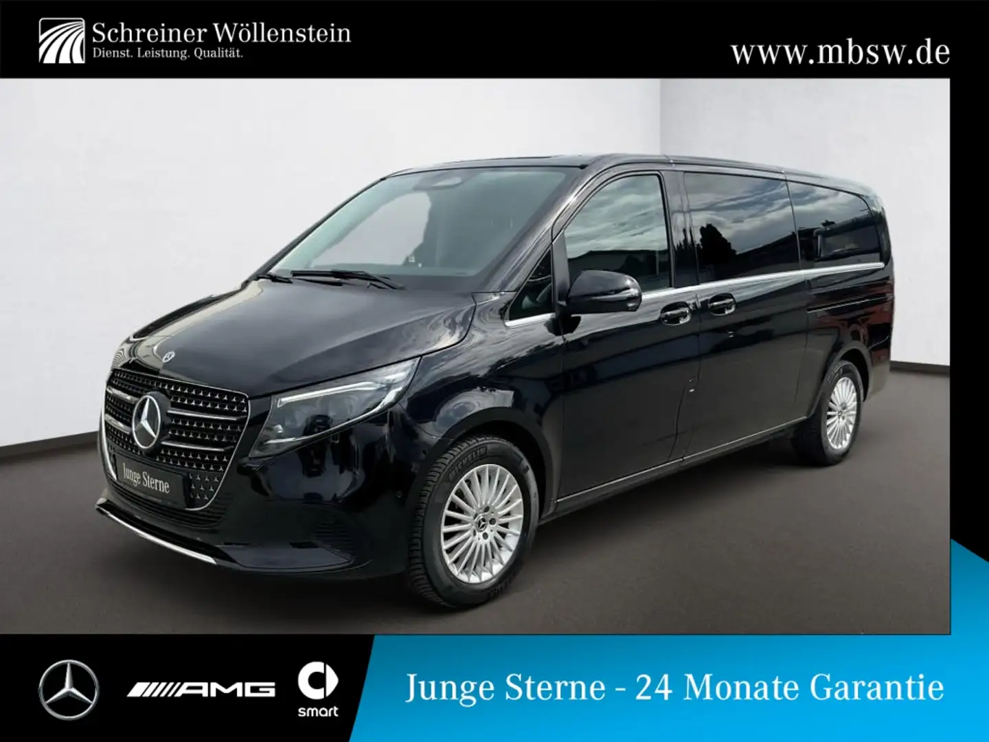 Mercedes-Benz V 300 Avantgarde XL 4Matic *STDHZG*el.Türen*360° Noir - 1