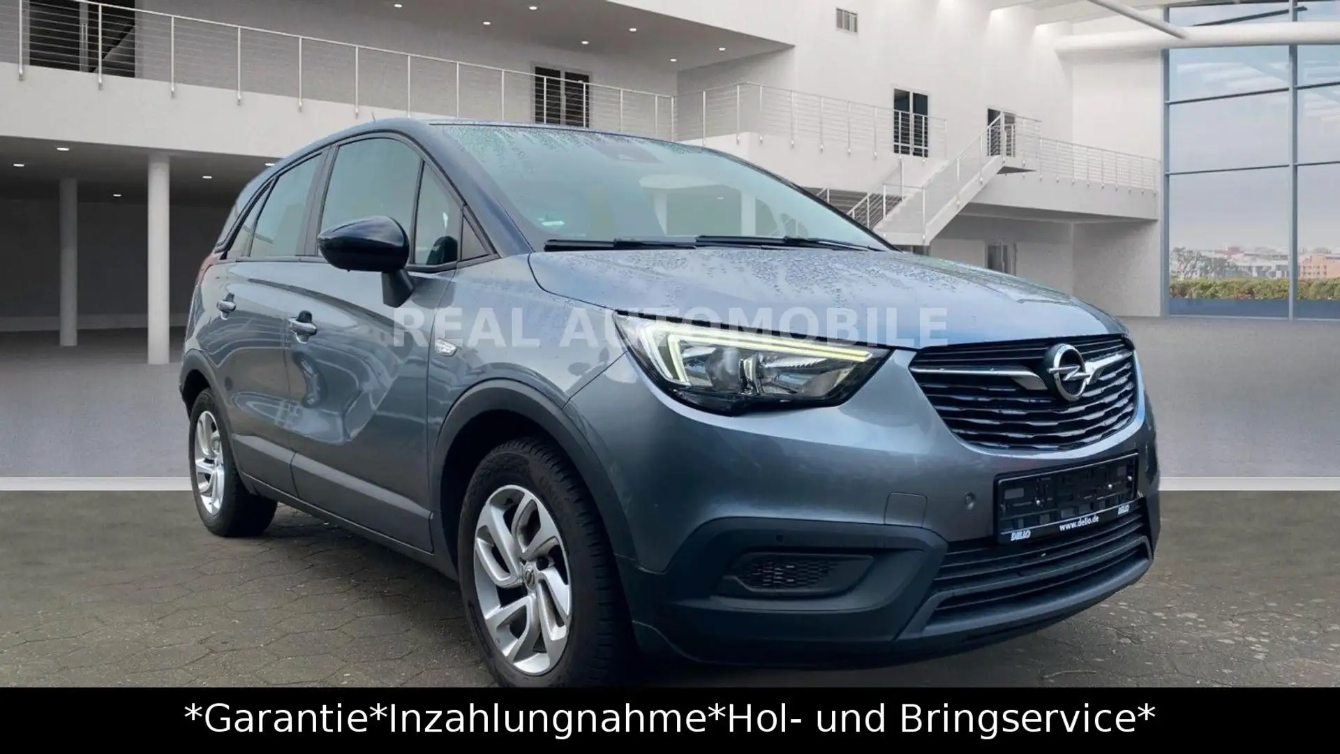 Opel Crossland X *1.HAND*TÜV NEU*SCHECKHEFT*EURO 6* Gris - 2