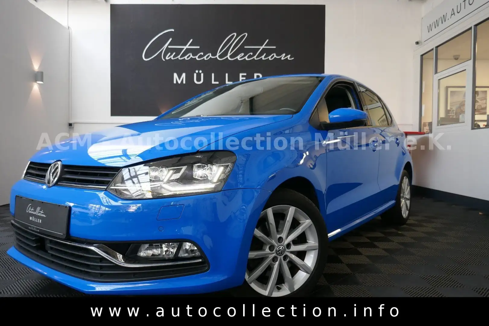 Volkswagen Polo Highline*LED*Navi*DAB*PDC*AHK*ACC*DSG*Alu* Azul - 1