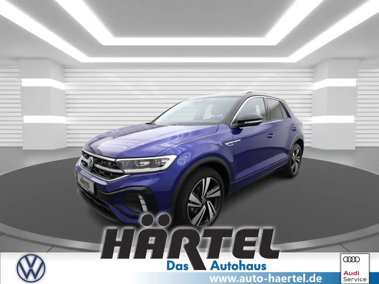 Volkswagen T-Roc R-LINE 1.5 TSI DSG (+ACC-RADAR+NAVI) LED Blau - 1