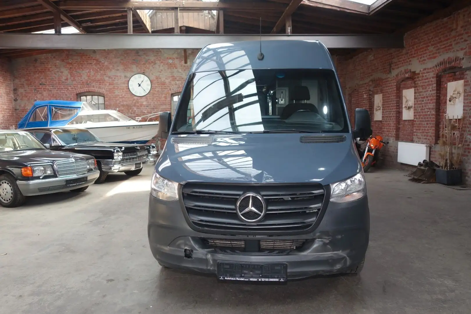 Mercedes-Benz Sprinter Kasten 314 L2 Klima Kamera Tüv Euro6 Grau - 2