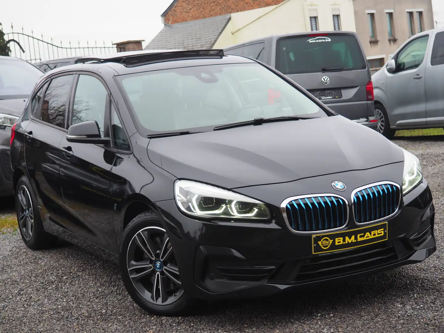 BMW 225 xeA ✅Plug-In Hybrid✅TVA 21%-GPS-CLIM-CUIR-PANO Black - 2