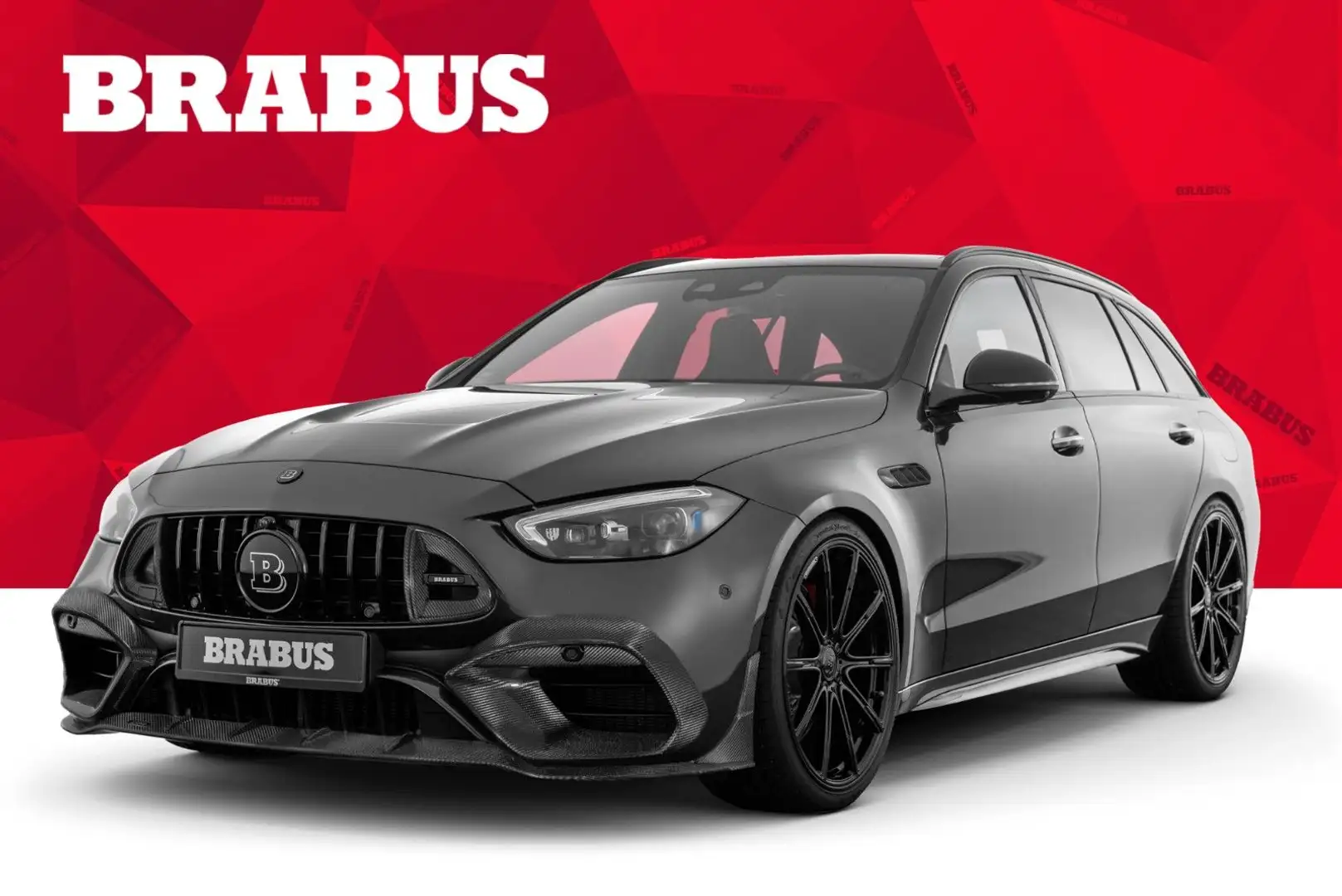 Mercedes-Benz C 63 AMG BRABUS 730 auf Basis C 63 S E Performance Grijs - 1