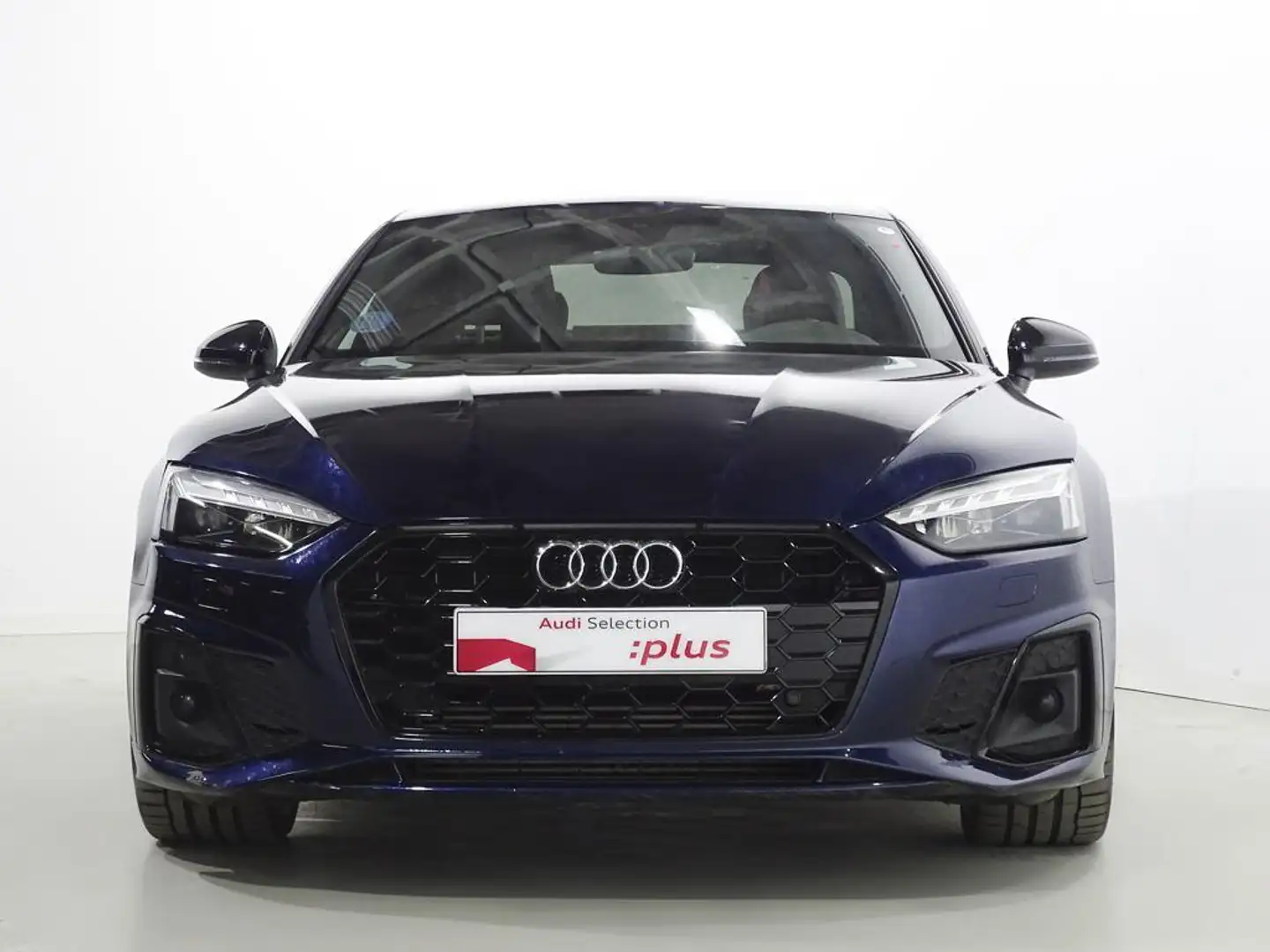 Audi A5 Coupé 40 TFSI Black line S tronic Bleu - 2
