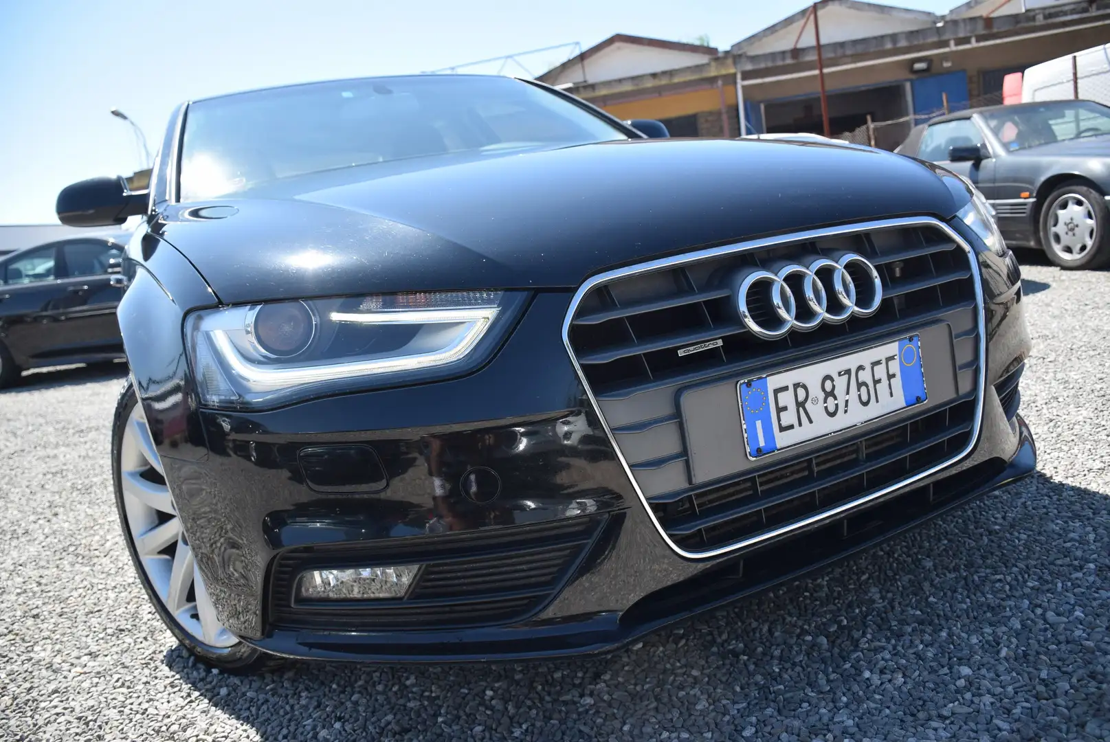 Audi A4 BERLINA-QUATTRO 4X4 2.0TDI 177CV AUTOM NAVI PELLE Noir - 1
