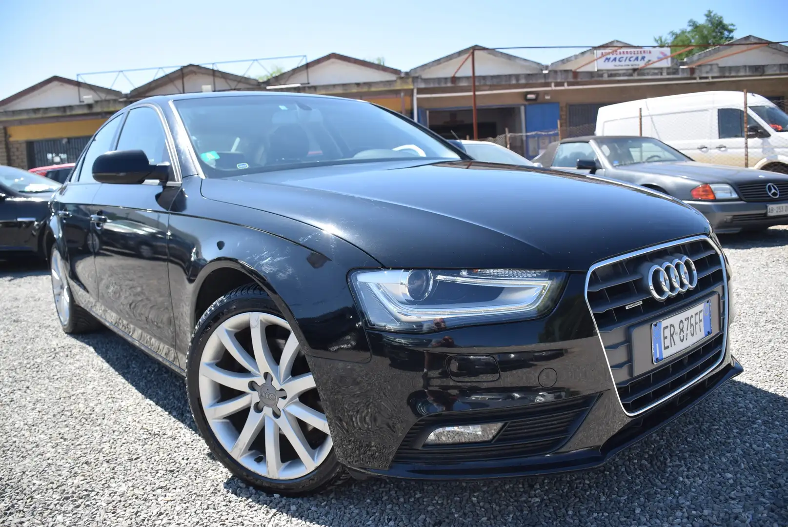 Audi A4 BERLINA-QUATTRO 4X4 2.0TDI 177CV AUTOM NAVI PELLE Noir - 2