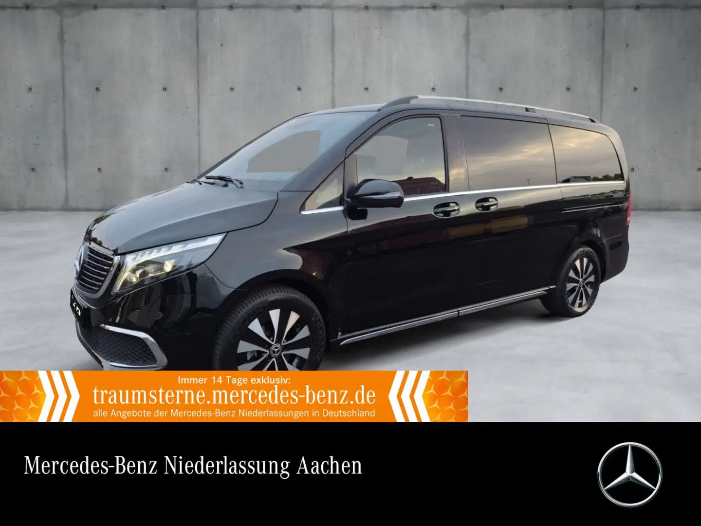 Mercedes-Benz EQV 300 AVANTGARDE+SchiebDa+LED+Klimaautom.+MBUX Noir - 1