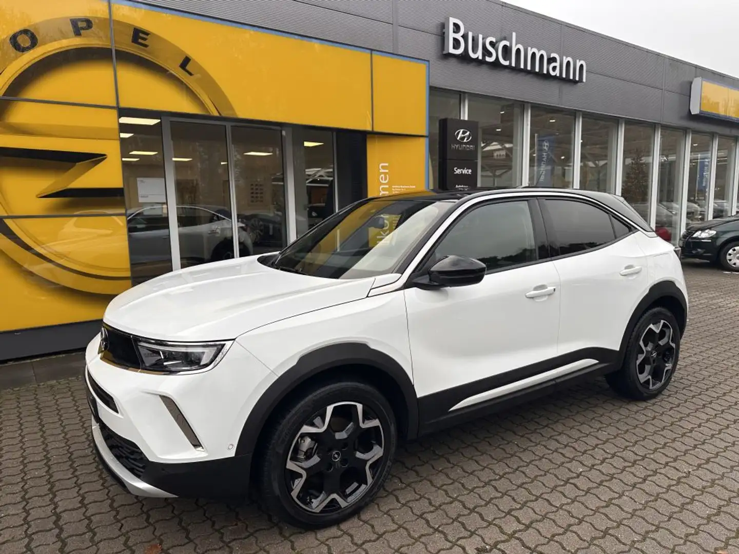Opel Mokka-E Ultimate +NAVI+ADA+SOH 97%+ Weiß - 1