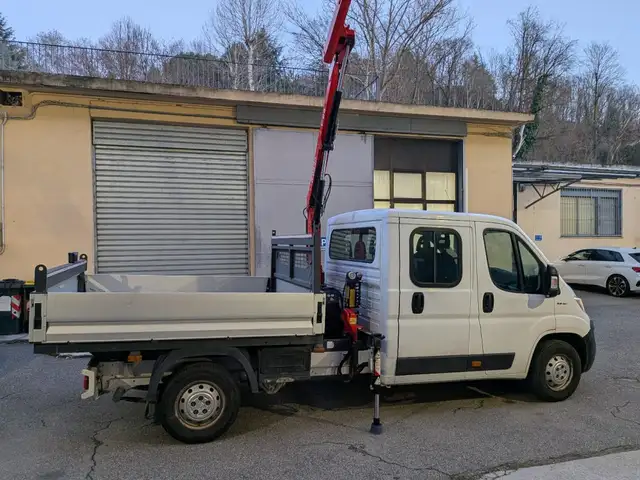 Fiat Ducato 35 2.3 MJT 130 CV maxi doppia cabina  gru