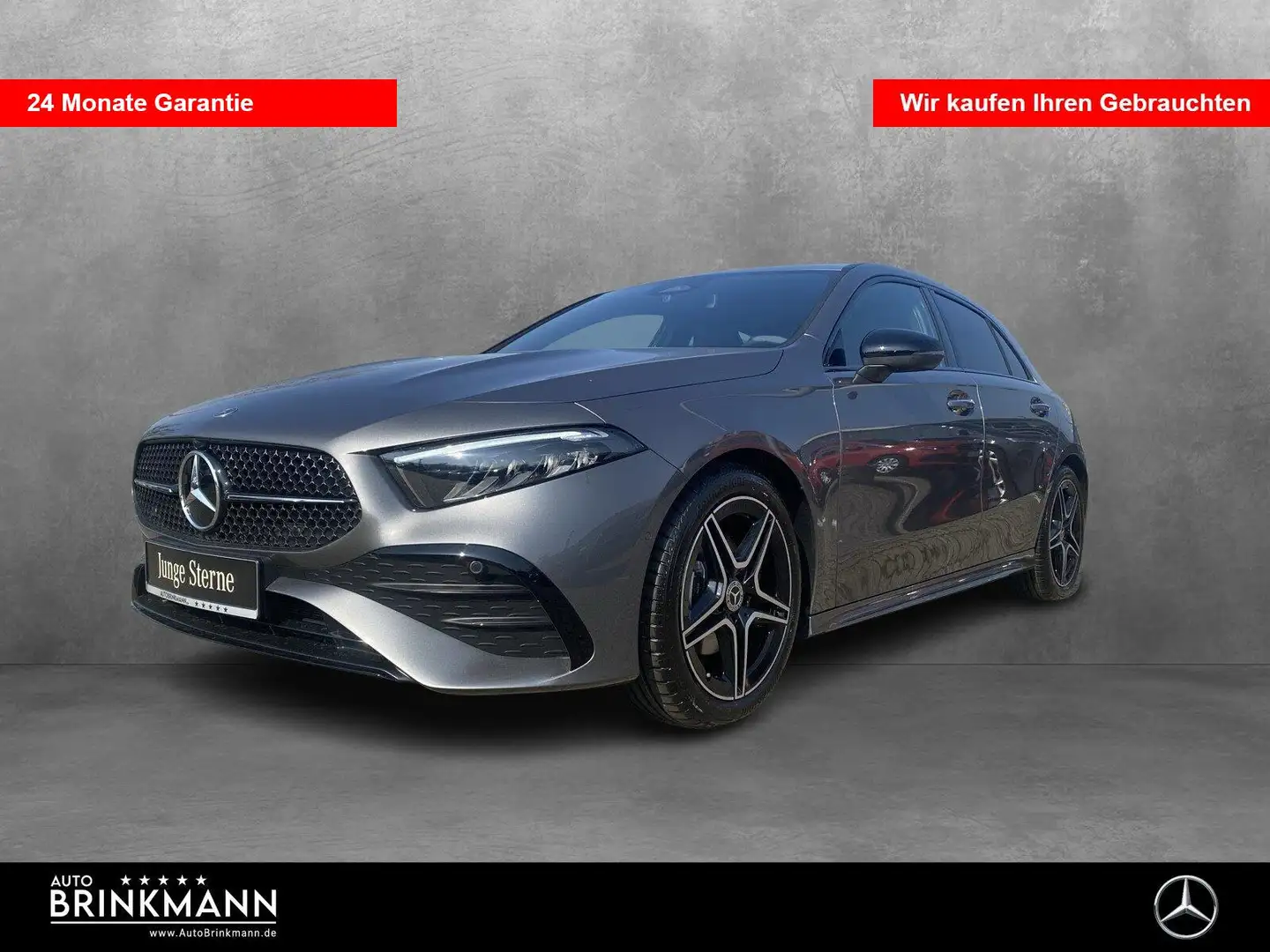 Mercedes-Benz A 200 A 200 Kompakt AMG Line/LED/AHK/Kamera/Totwkl SHZ Gris - 1