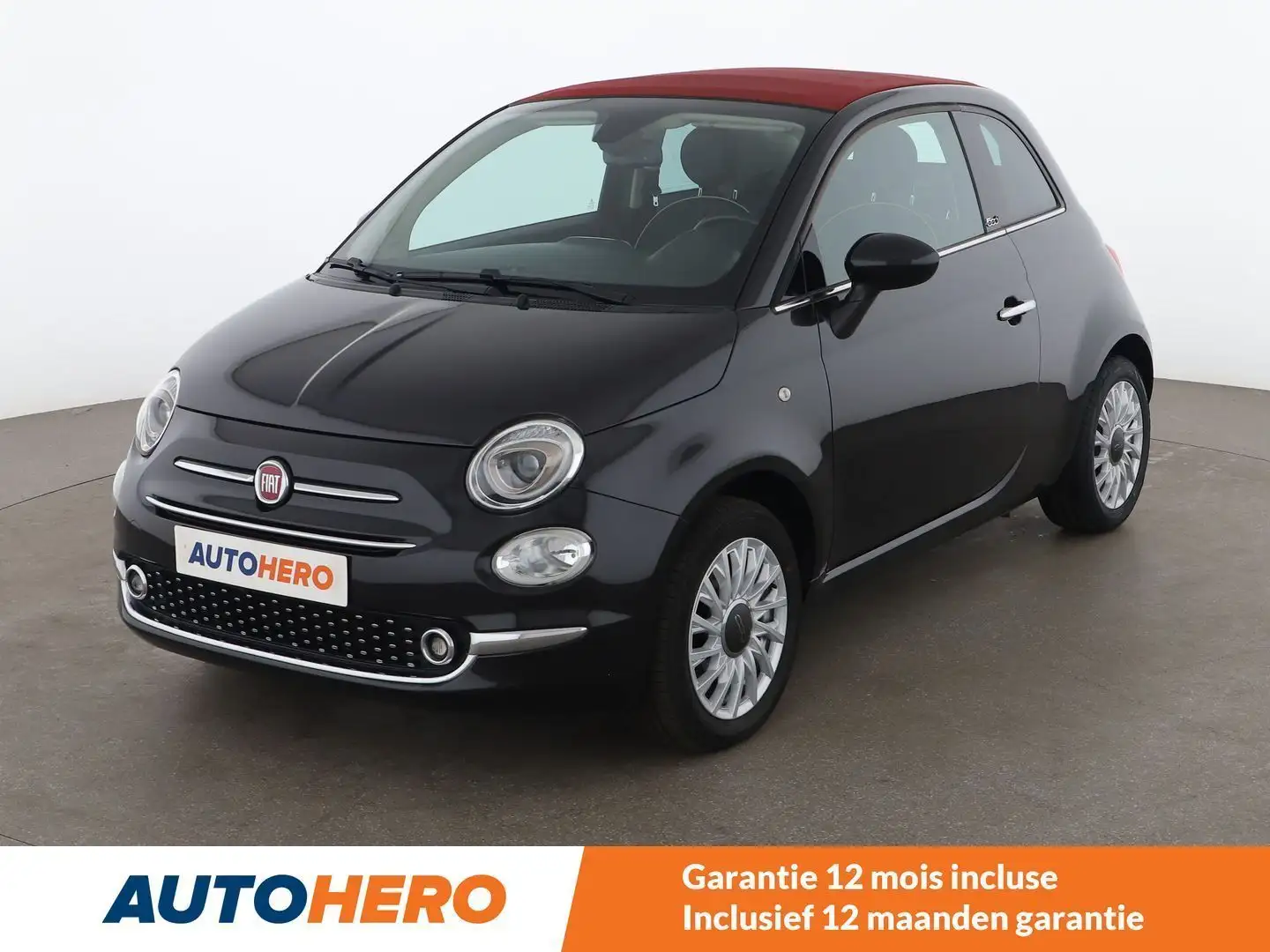 Fiat 500C 1.2 Lounge Noir - 1