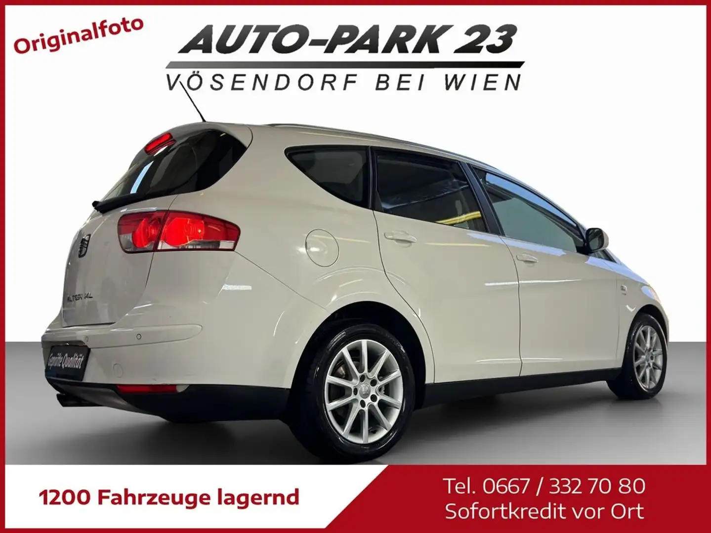 SEAT Altea XL 1,4 TSI*XENON*LEDER*NEUES PICKERL 10/2027 Weiß - 2