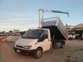 Ford Transit ribaltabile con gru Bianco - thumbnail 1