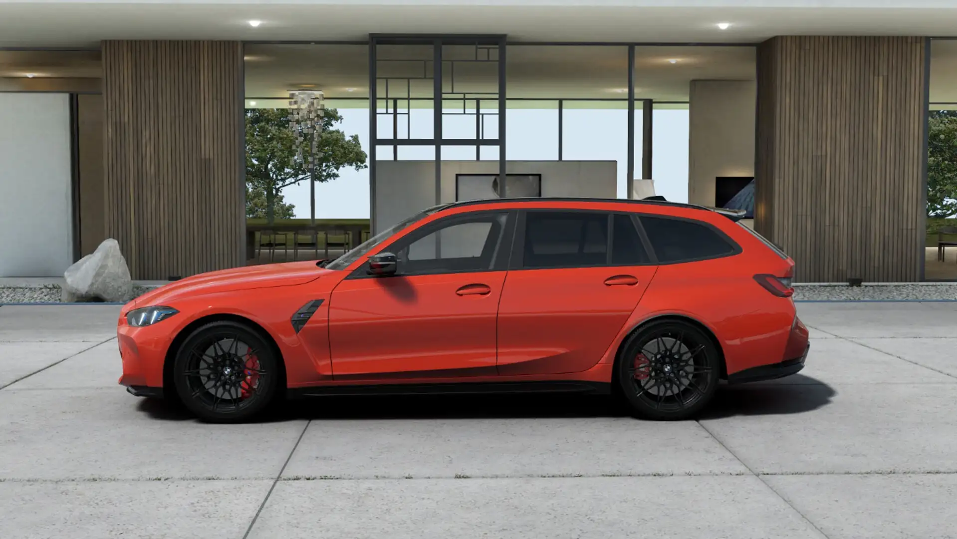 BMW M3 Competition Touring mit M x Rood - 2