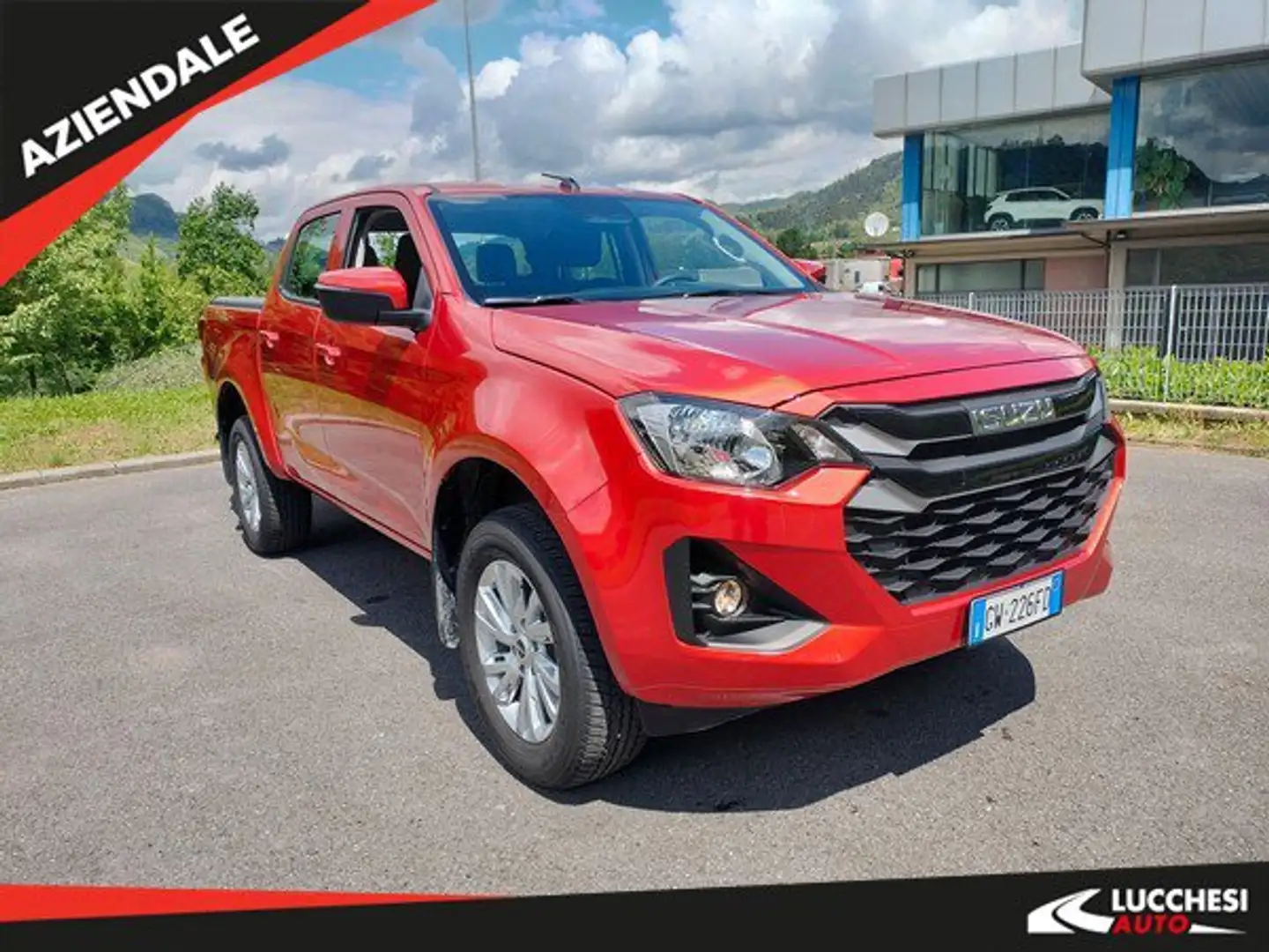 Isuzu D-Max 1.9 aut. Crew BB+ Cab con ShutterLid!! Rosso - 1