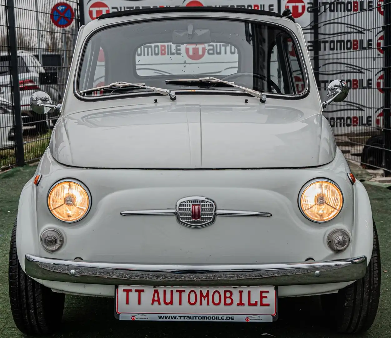 Fiat 500 Luxus |OLDTIMER|1971|ABARTH| Blanc - 2