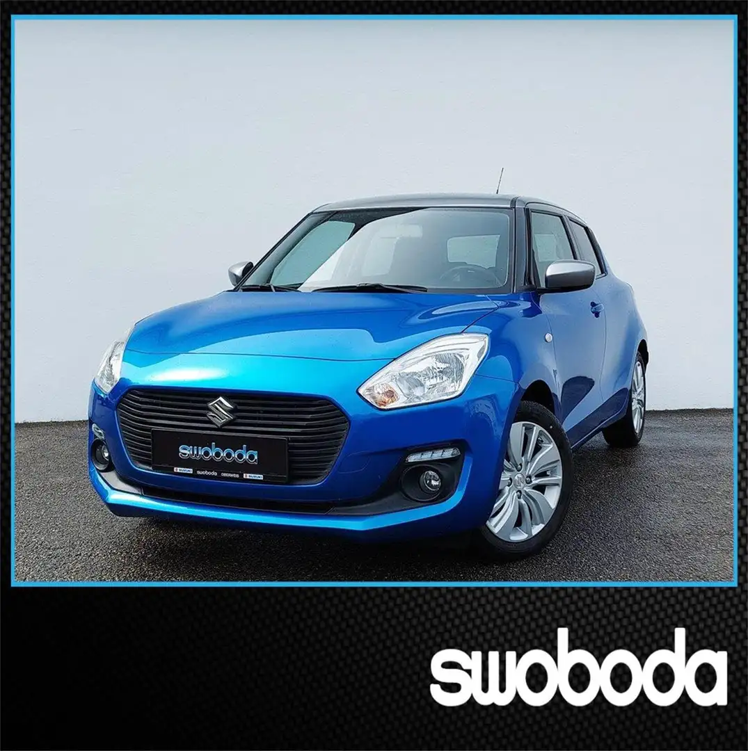 Suzuki Swift Edition 40 Hybrid Shine Dach silber Blau - 1