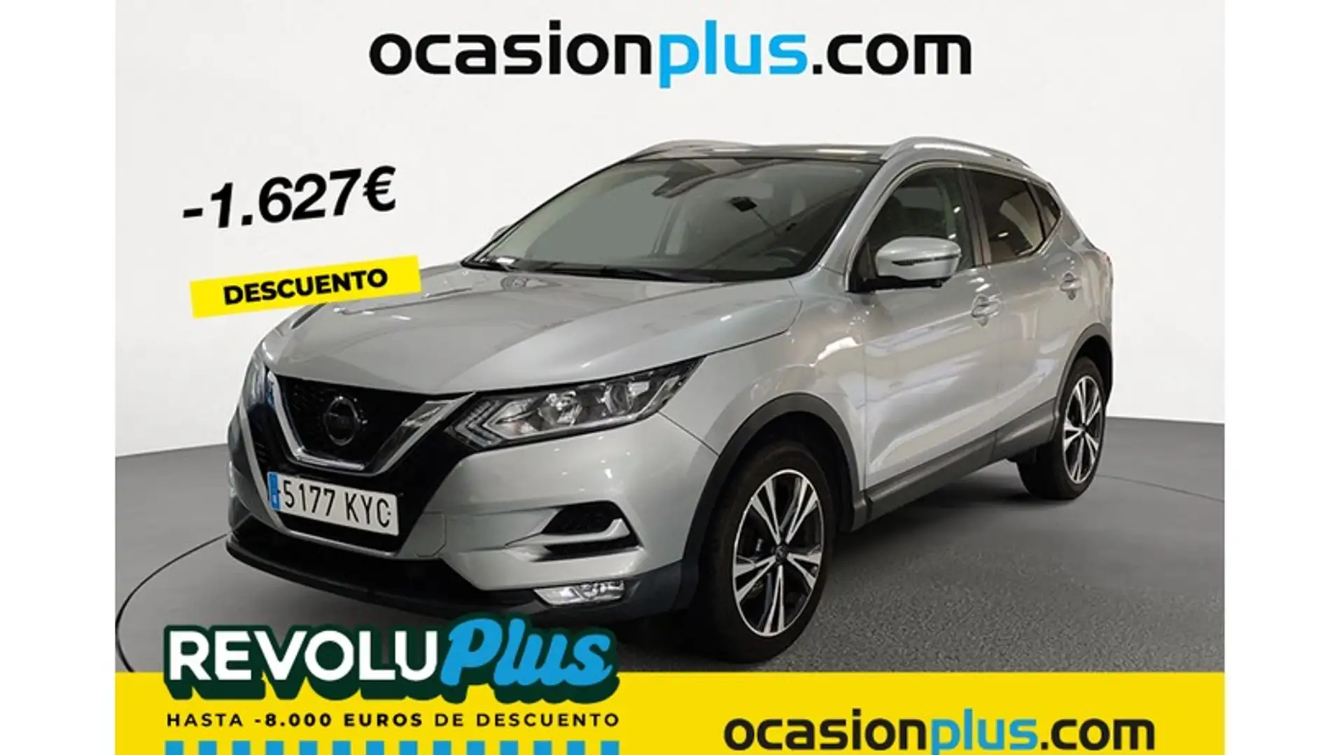 Nissan Qashqai 1.3 DIG-T N-Connecta 4x2 103kW Plateado - 1