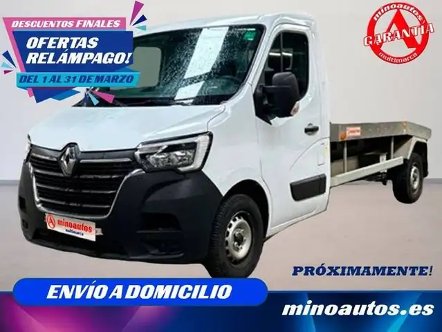 Renault Master GRUA 3.5T L3 2.3 BLUE DCI 130 CV CON PLATAFORMA