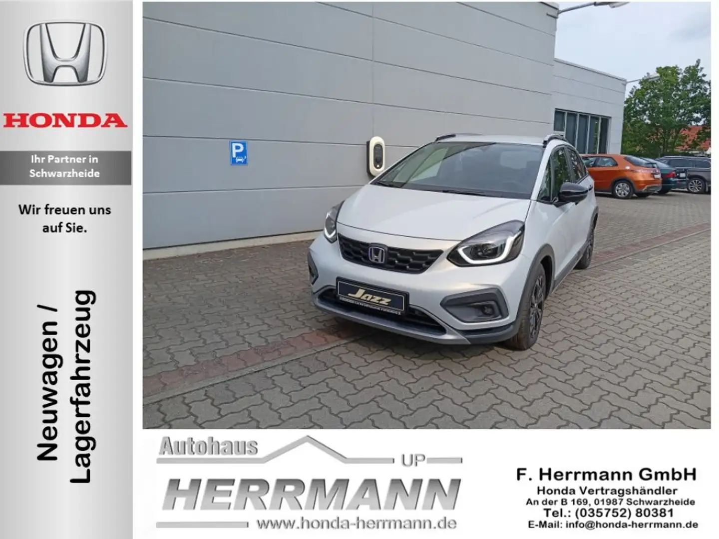 Honda Jazz e:HEV 1.5 i-MMD Hybrid Crosstar Advance Weiß - 1