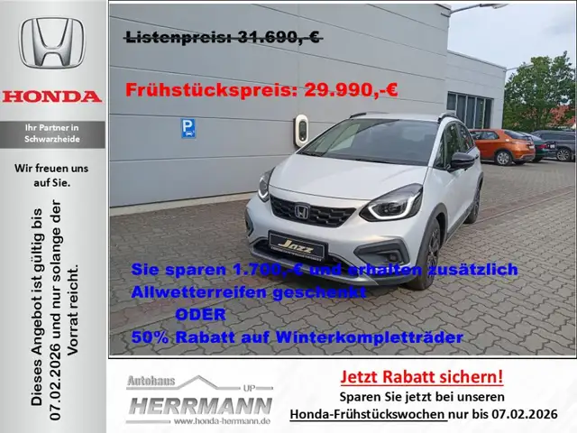 Honda Jazz e:HEV 1.5 i-MMD Hybrid Crosstar Advance