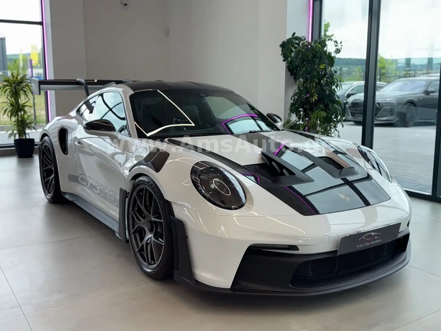 Porsche 992 GT3 RS Weissach Clubsport Carbon 1of1 Weiß - 1