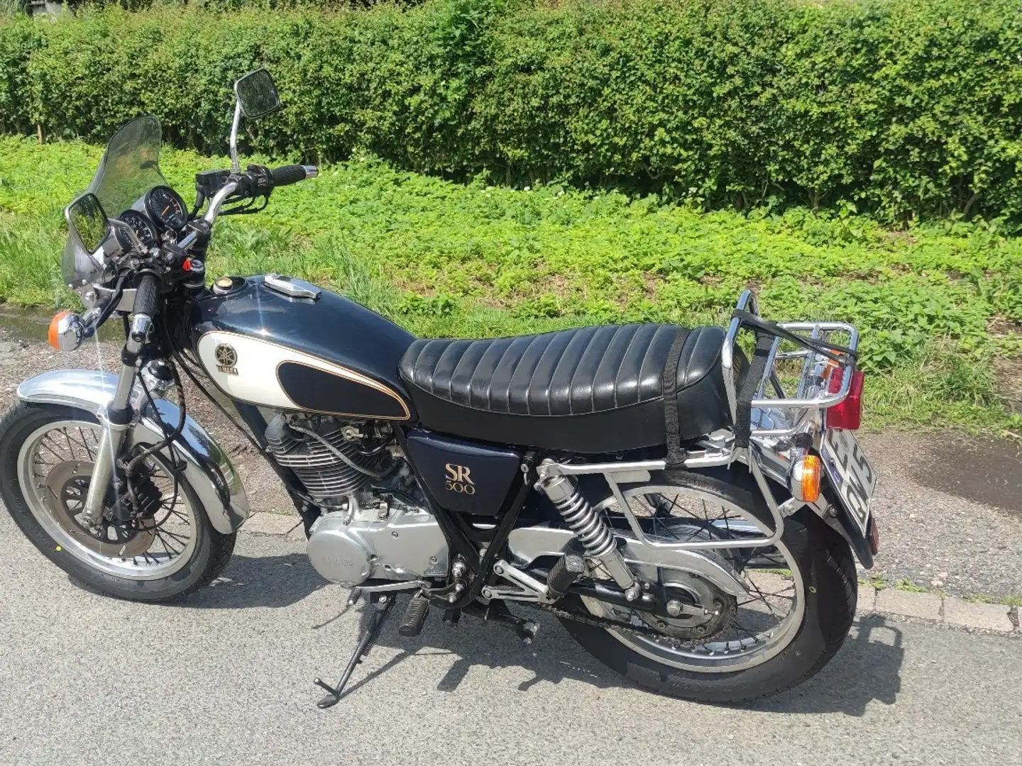 Yamaha SR 500 Albastru - 1