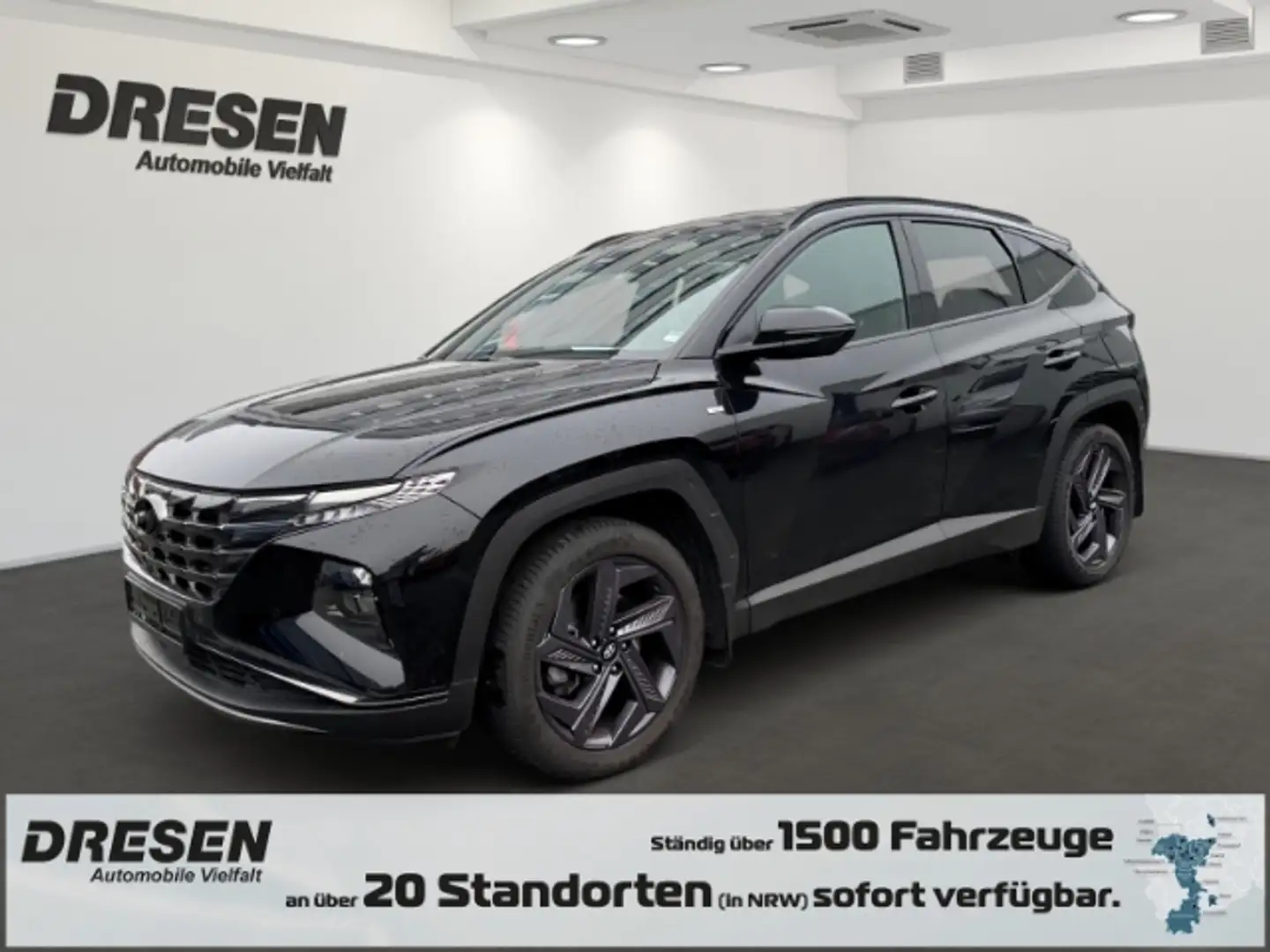 Hyundai TUCSON Blackline Navi AppleCarPlay Android Auto Schwarz - 1