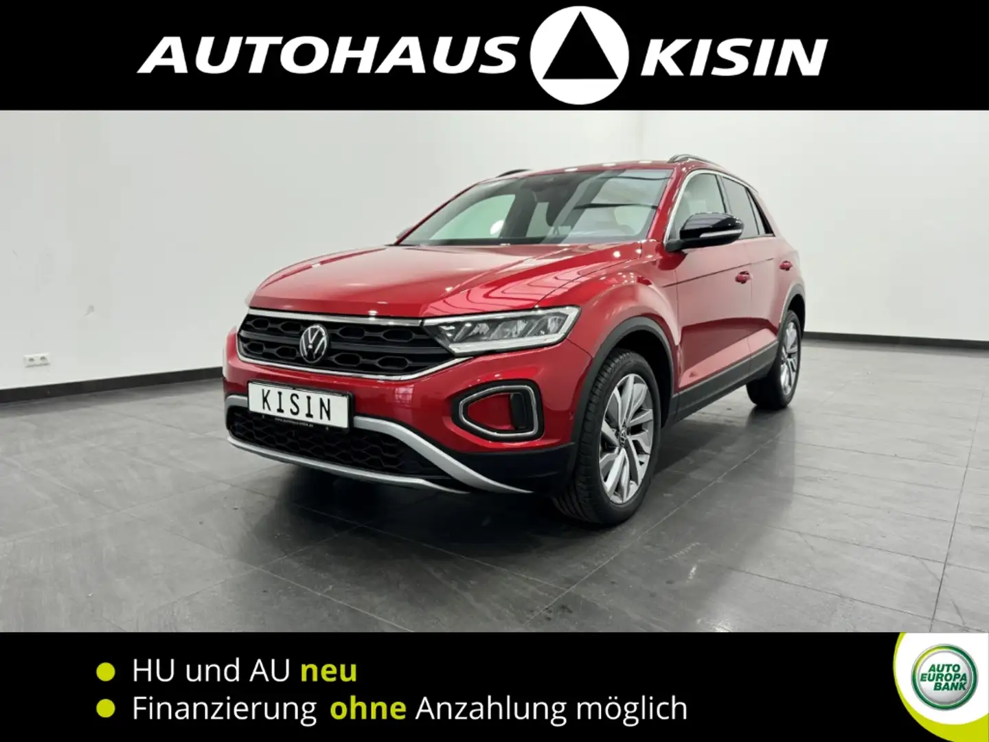 Volkswagen T-Roc 2.0 TDI Goal 6-Gang /Navi /Kamera /SHZ Rot - 1