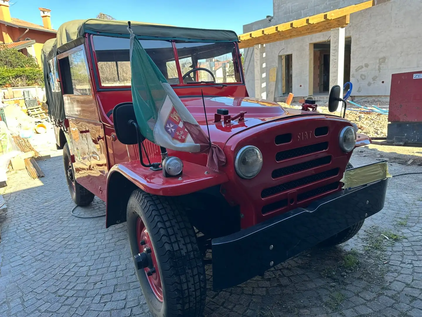Fiat Campagnola 1102 B Rojo - 1