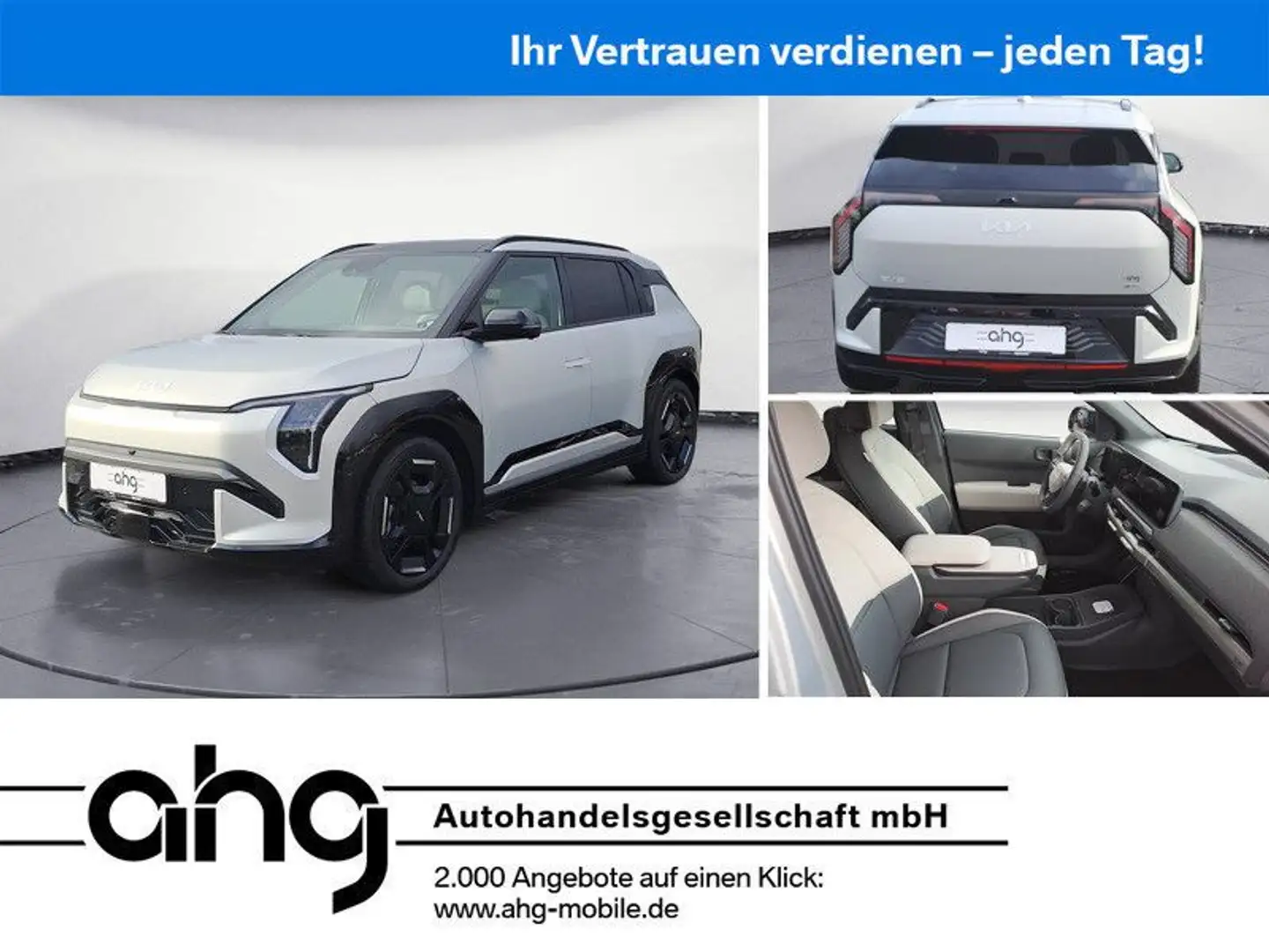 Kia EV3 81.4 GTL DWP/COM/GD/STD GLASDACH MATT SILBER Silber - 1