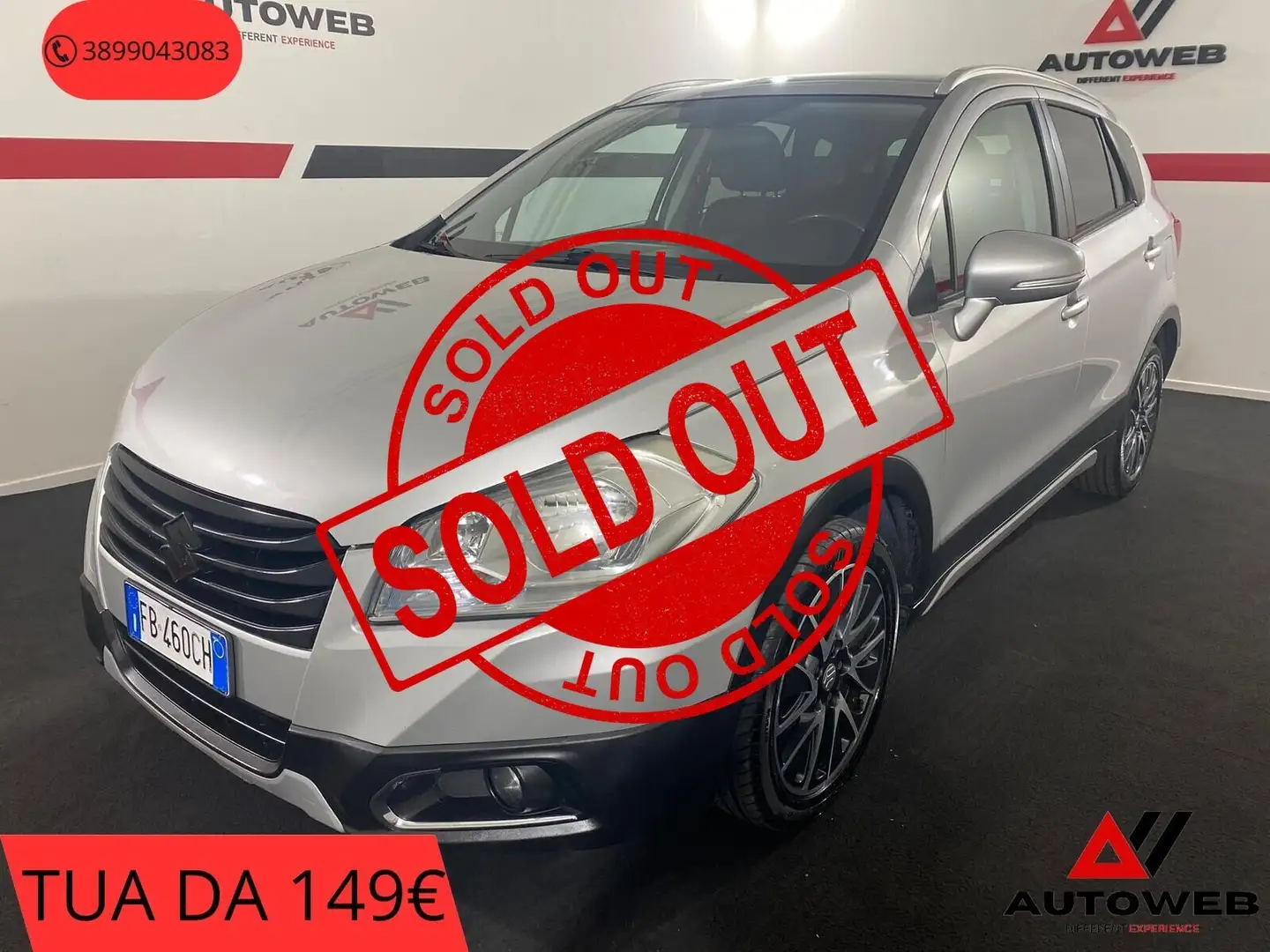 Suzuki SX4 S-Cross 1.6 DDiS 4WD All Grip Plus Gris - 1