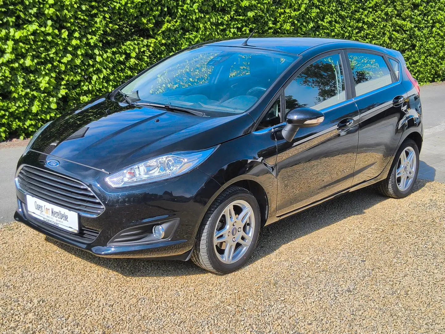Ford Fiesta 1.0 EcoBoost AUTOMATIC 18000 km met GARANTIE Zwart - 1