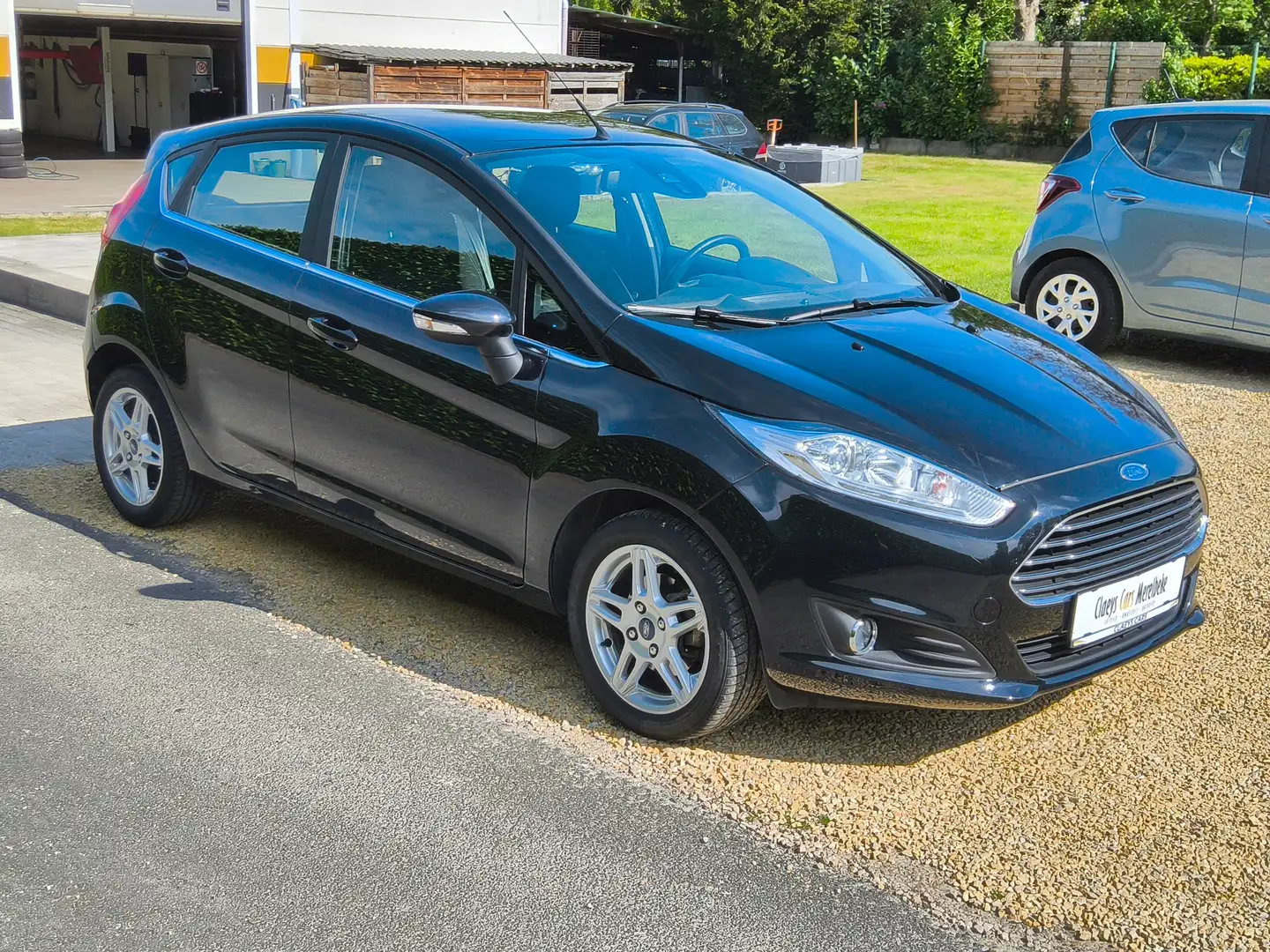 Ford Fiesta 1.0 EcoBoost AUTOMATIC 18000 km met GARANTIE Zwart - 2