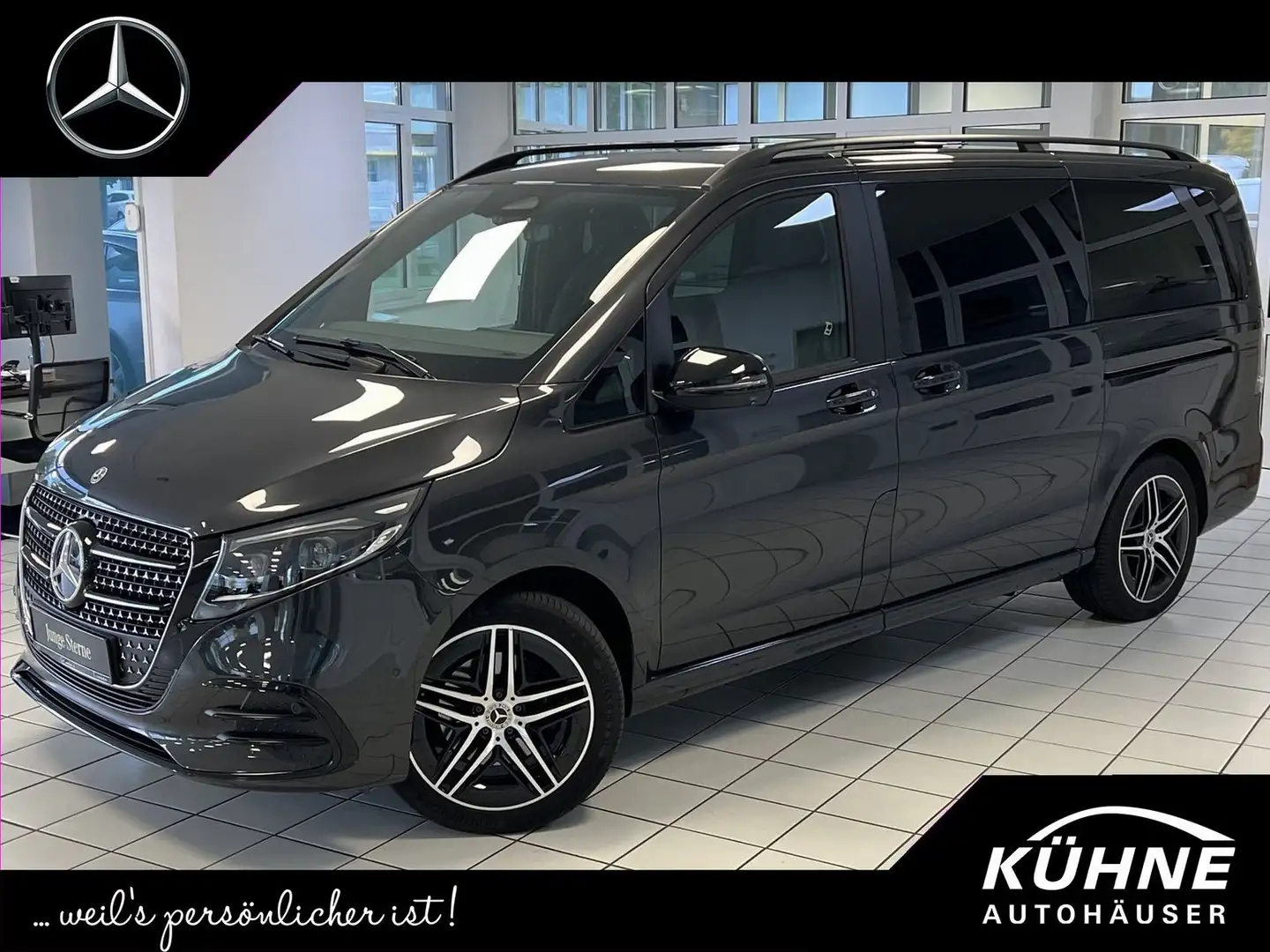 Mercedes-Benz V 250 d AMG 4M Night lang PANO +neues Modell !!! Grau - 1