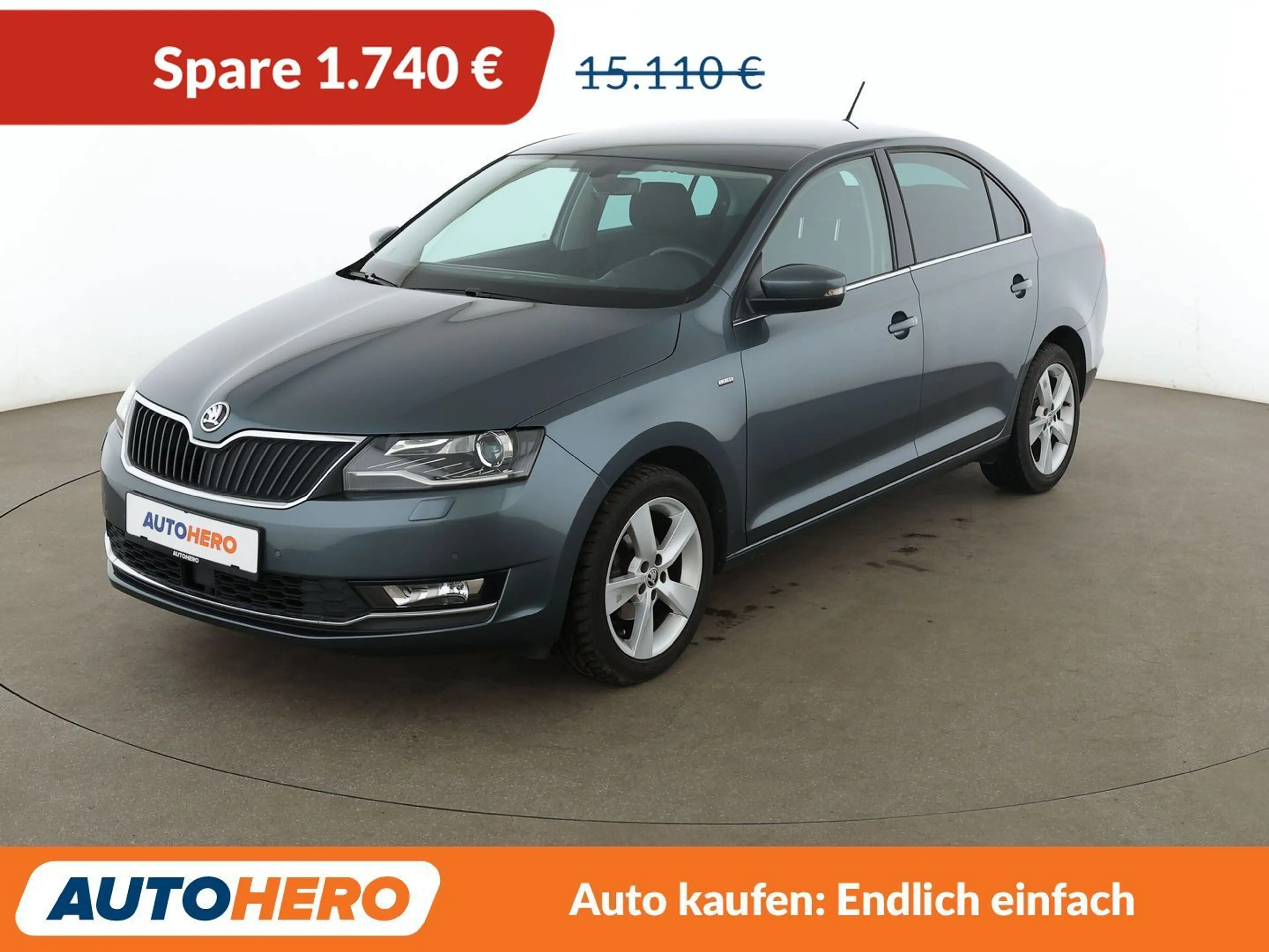 Skoda Rapid/Spaceback 1.0 TSI Clever Aut.*TEMPO*PDC*SHZ*ALU*KLIMA*