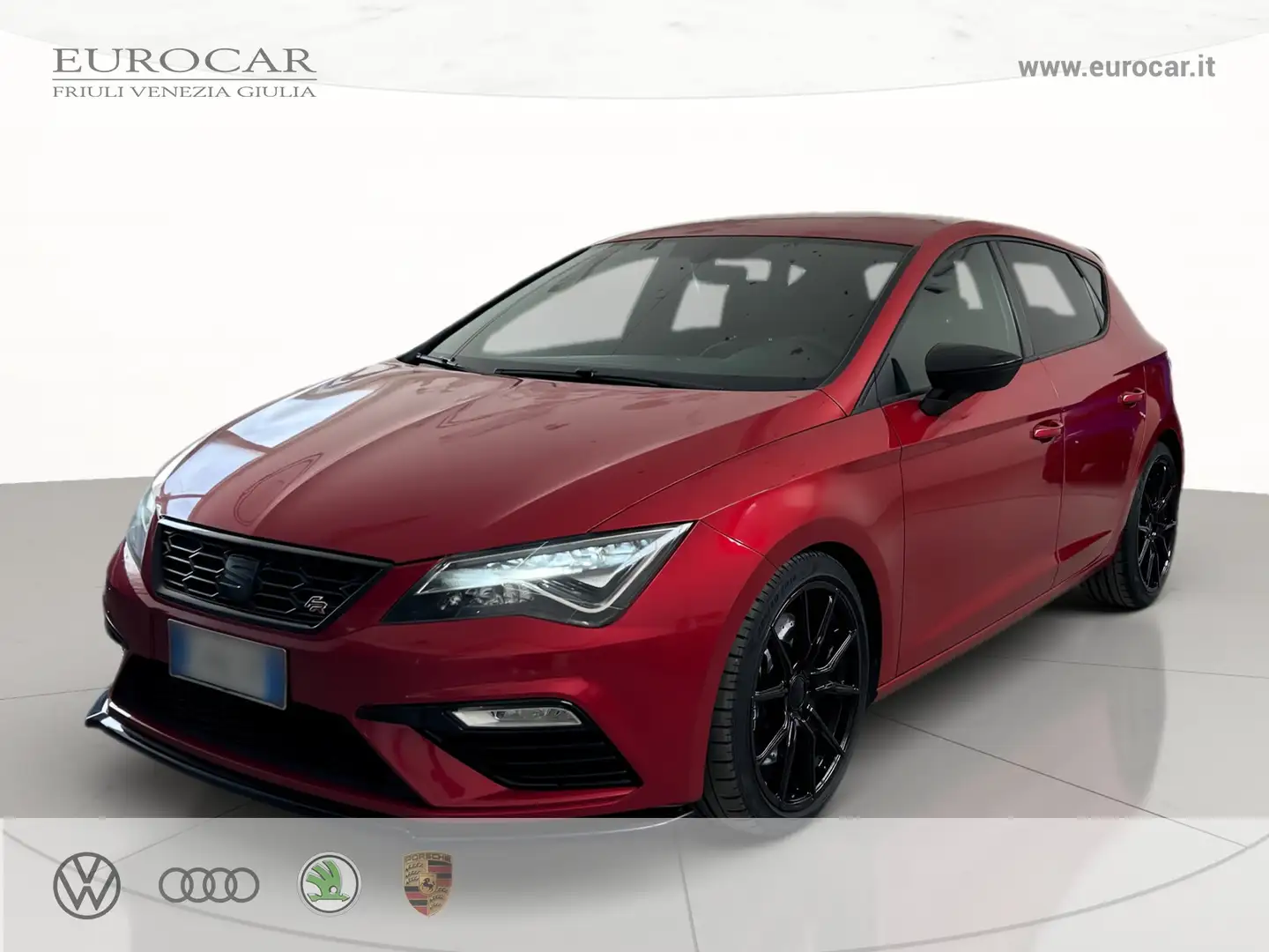 SEAT Leon 2.0 tdi fr 184cv dsg Rojo - 1
