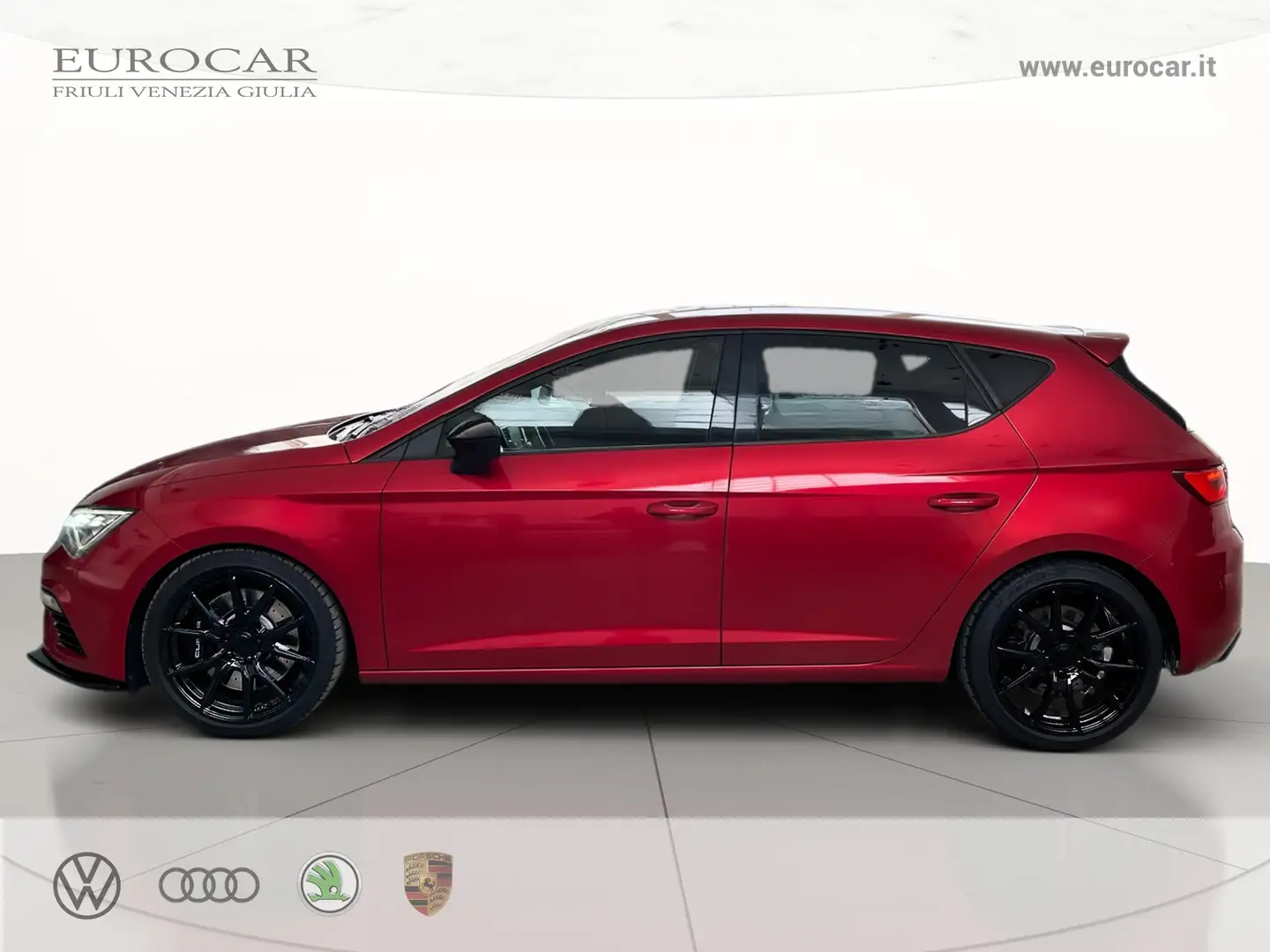 SEAT Leon 2.0 tdi fr 184cv dsg Rojo - 2