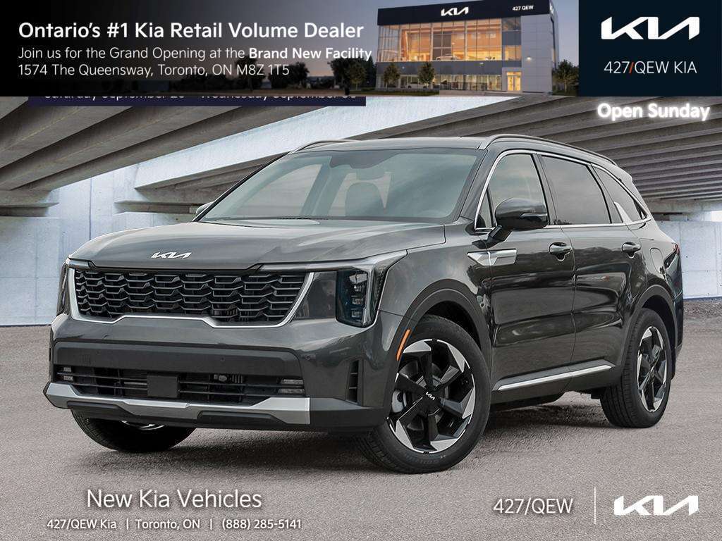 Gray 2026 Kia Sorento Hybrid SUV / Crossover All-Wheel Drive Automatic