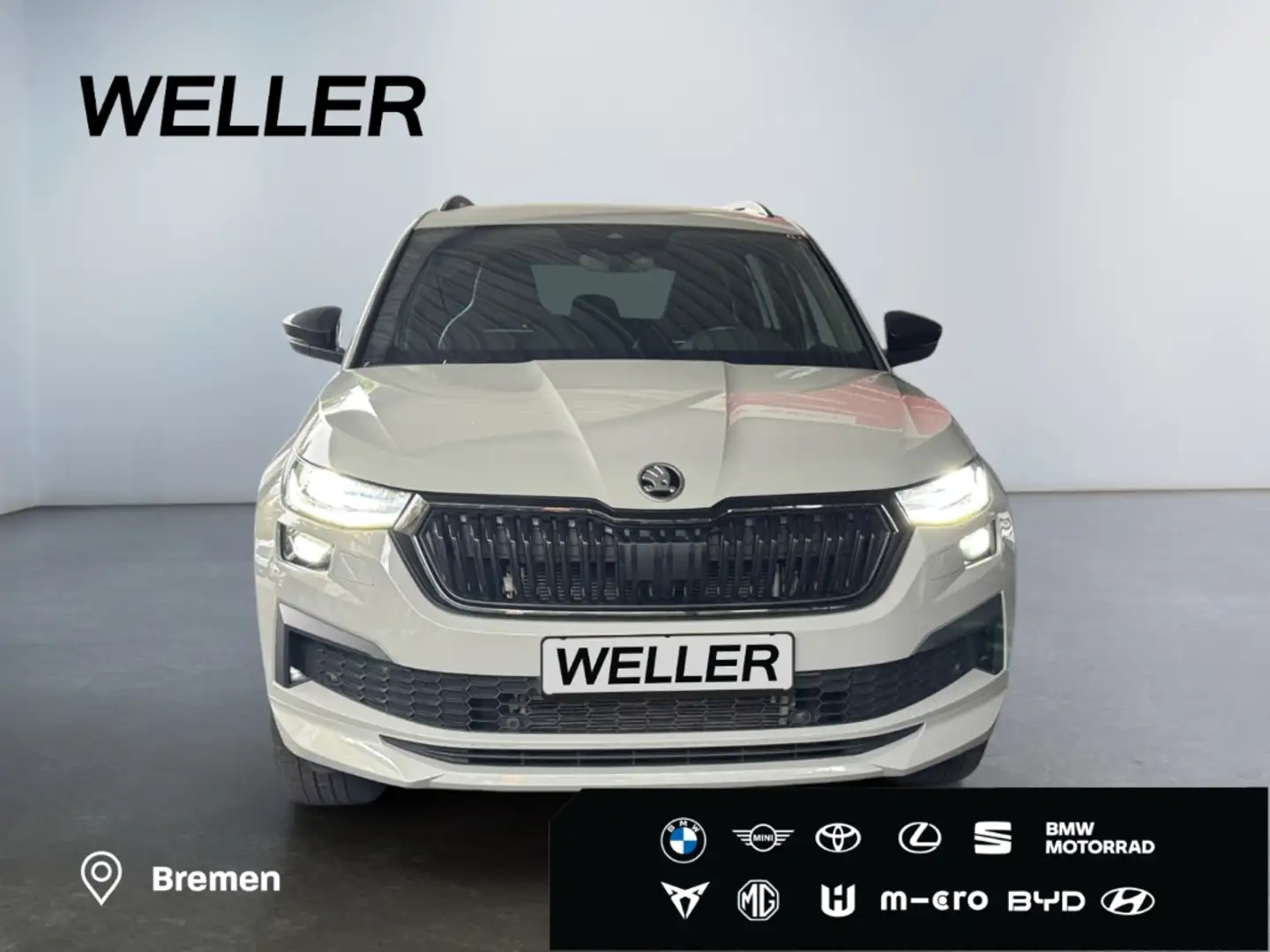 Skoda Kodiaq 2.0 TDI 4x4 DSG Sportline *Matrix*AHK*CAM* Grijs - 2