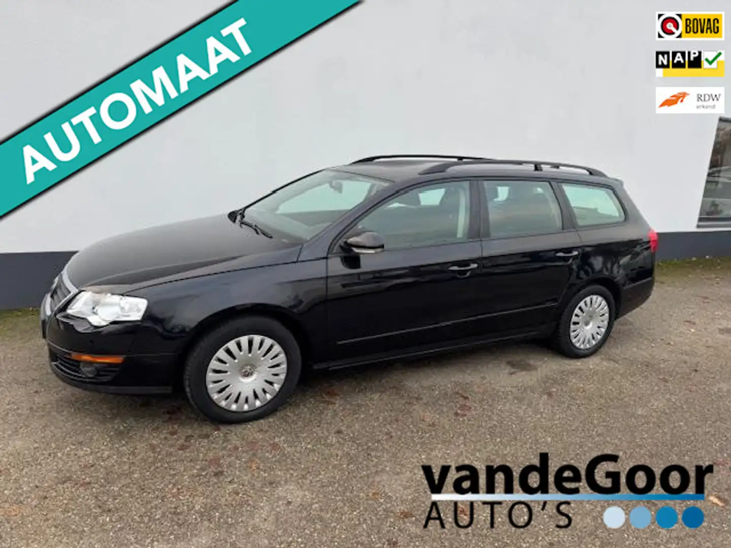 Volkswagen Passat Variant 1.8 TFSI Trendline, '09, aut., airco, cruise contr Nero - 1
