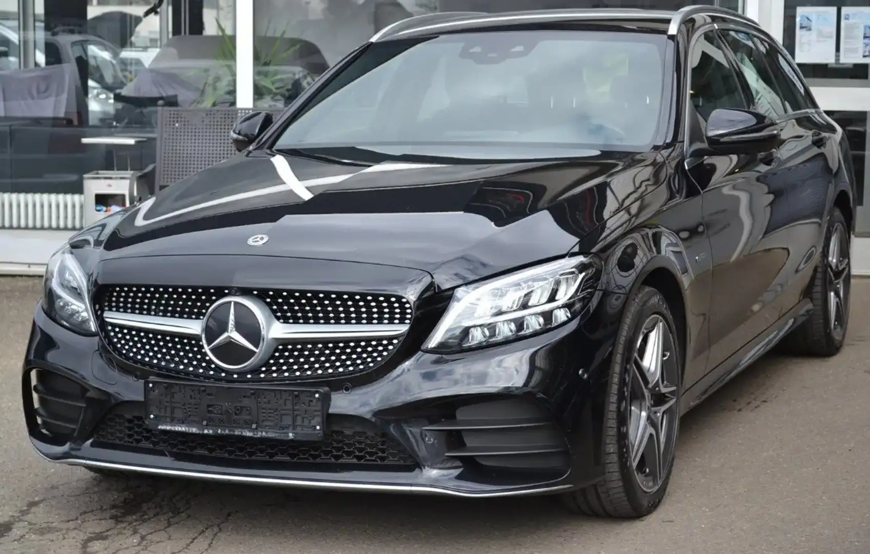 Mercedes-Benz C 300 de AMG - hybride - Panodak - 360°view- Leder Noir - 1