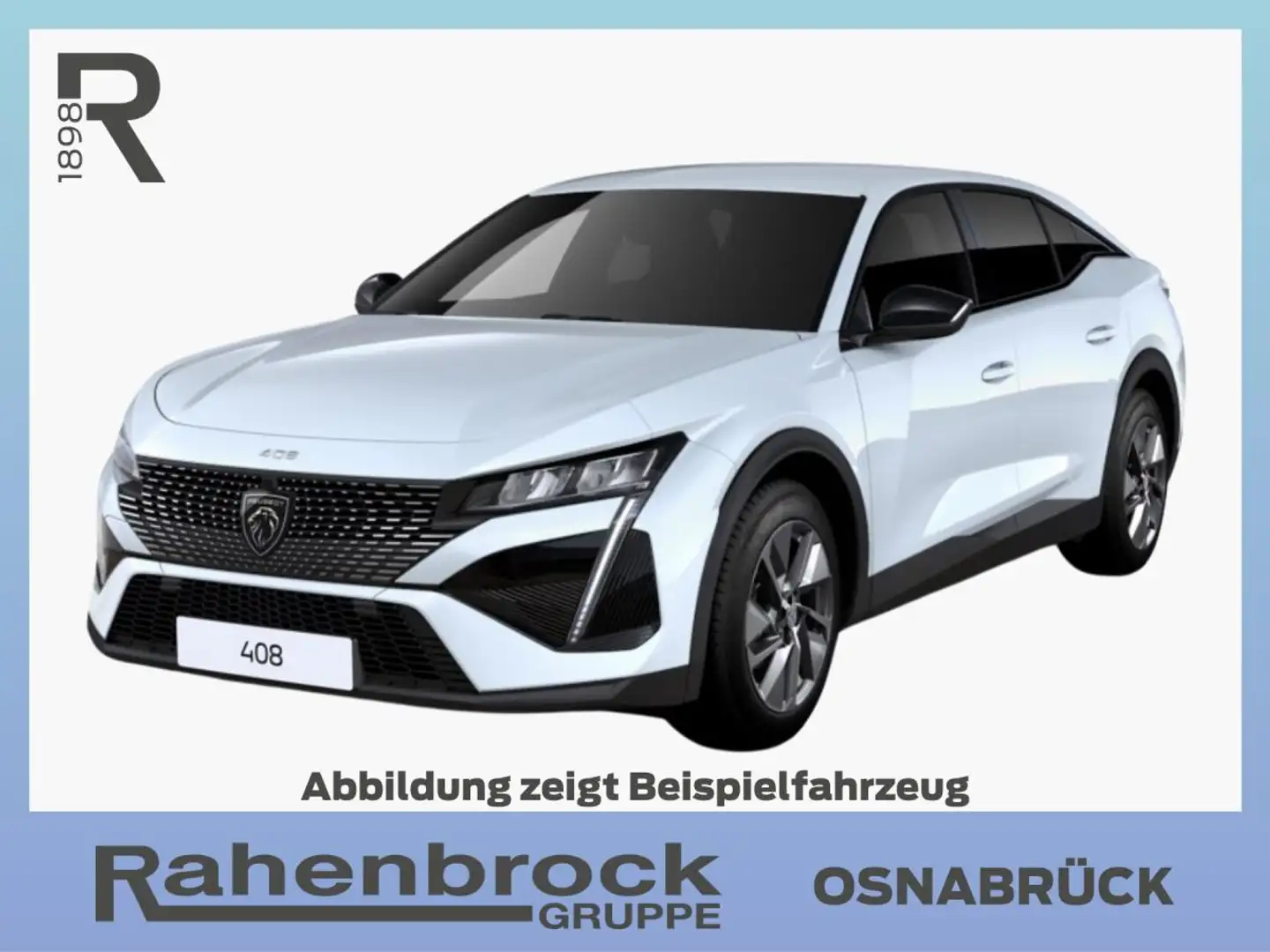 Peugeot 408 Allure Hybrid 145 AUTOMATIK *SOFORT VERFÜGBAR* Blau - 1