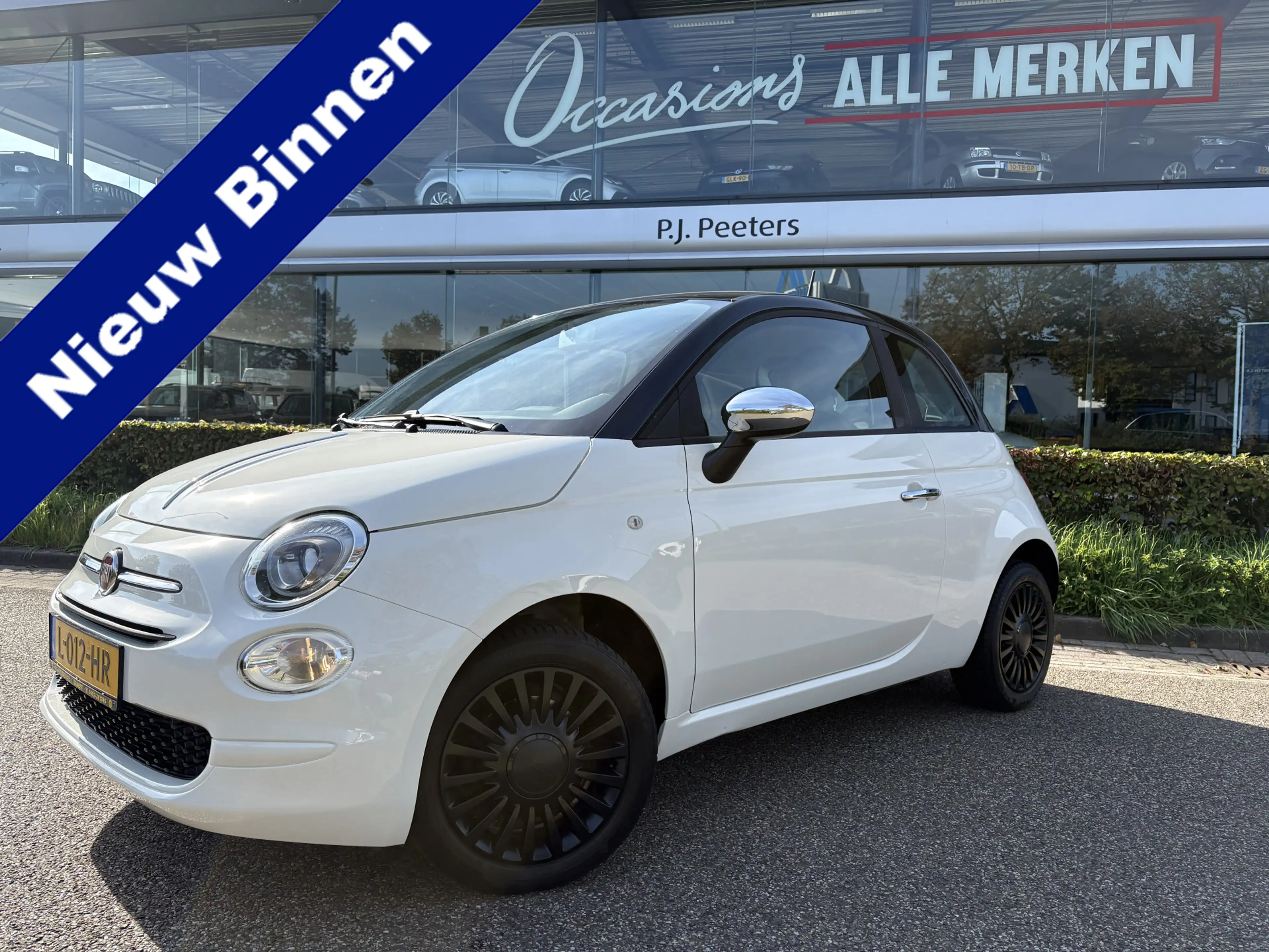 Fiat 500 1.2 Lounge Two-tone dak - Airco - Panoramadak - Le
